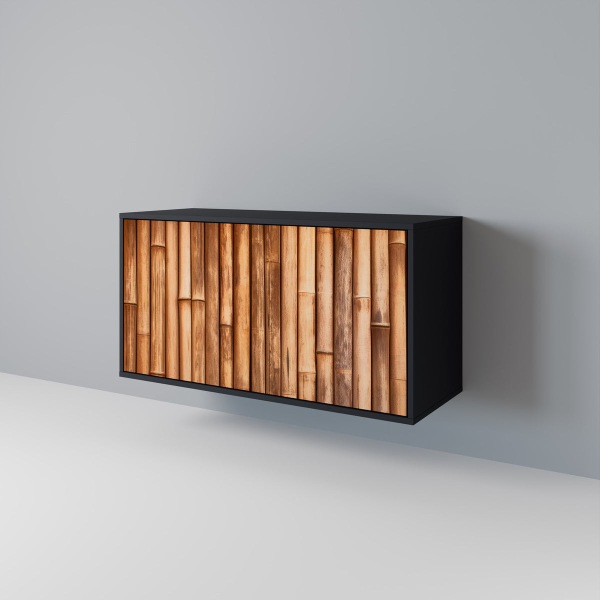 NATURAL WOOD 2-Door Sideboard