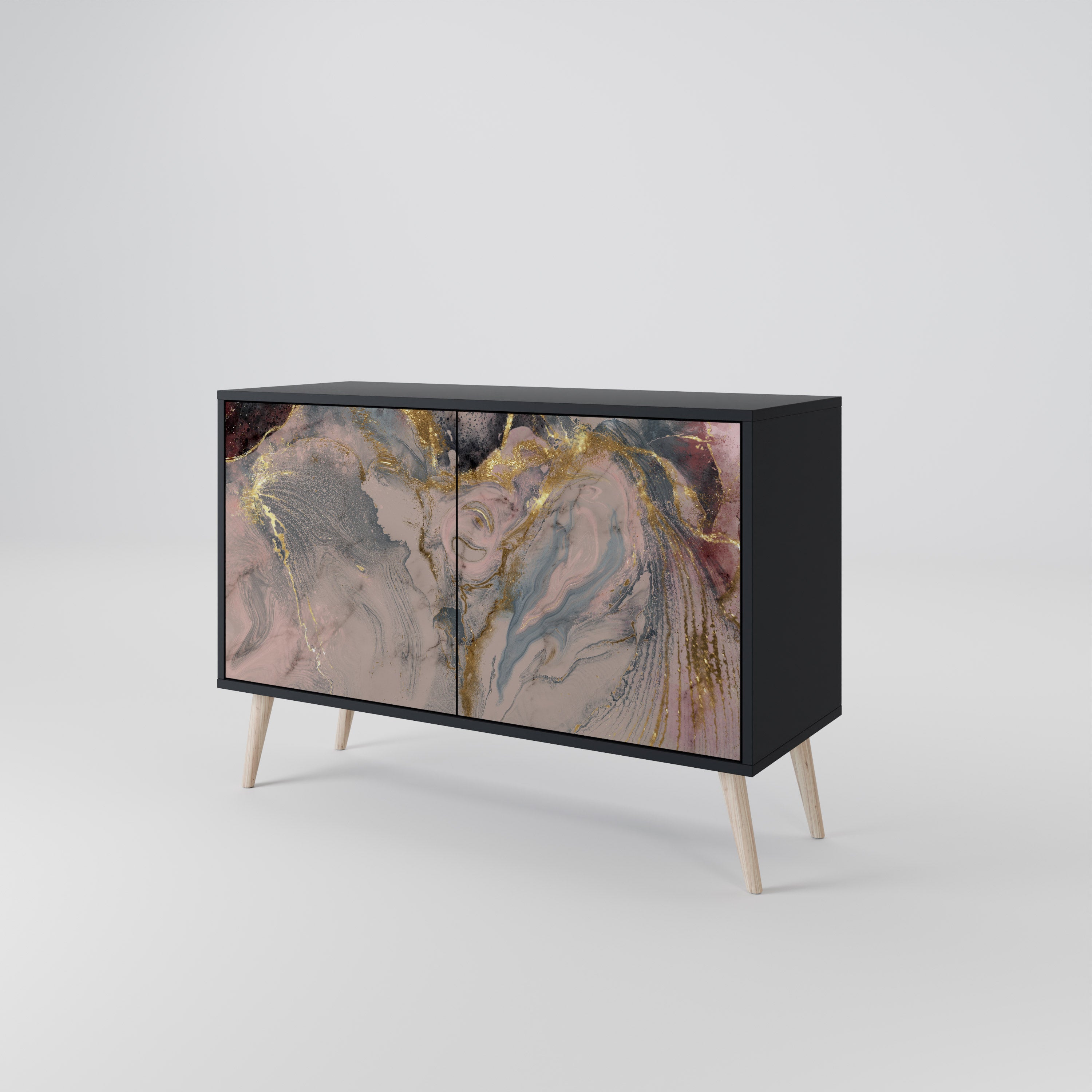 GILDED SWIRLS 2-Door Sideboard