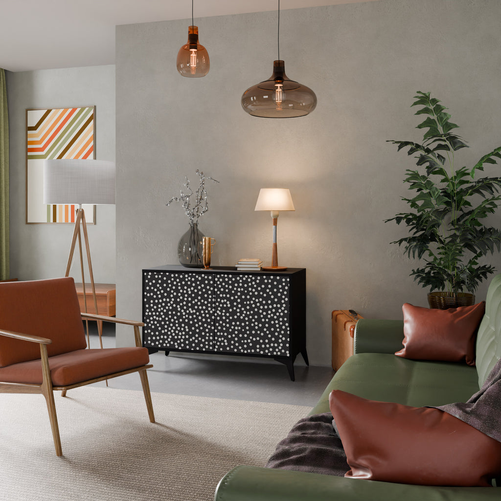 BLINDING LIGHTS Skänk med två dörrar