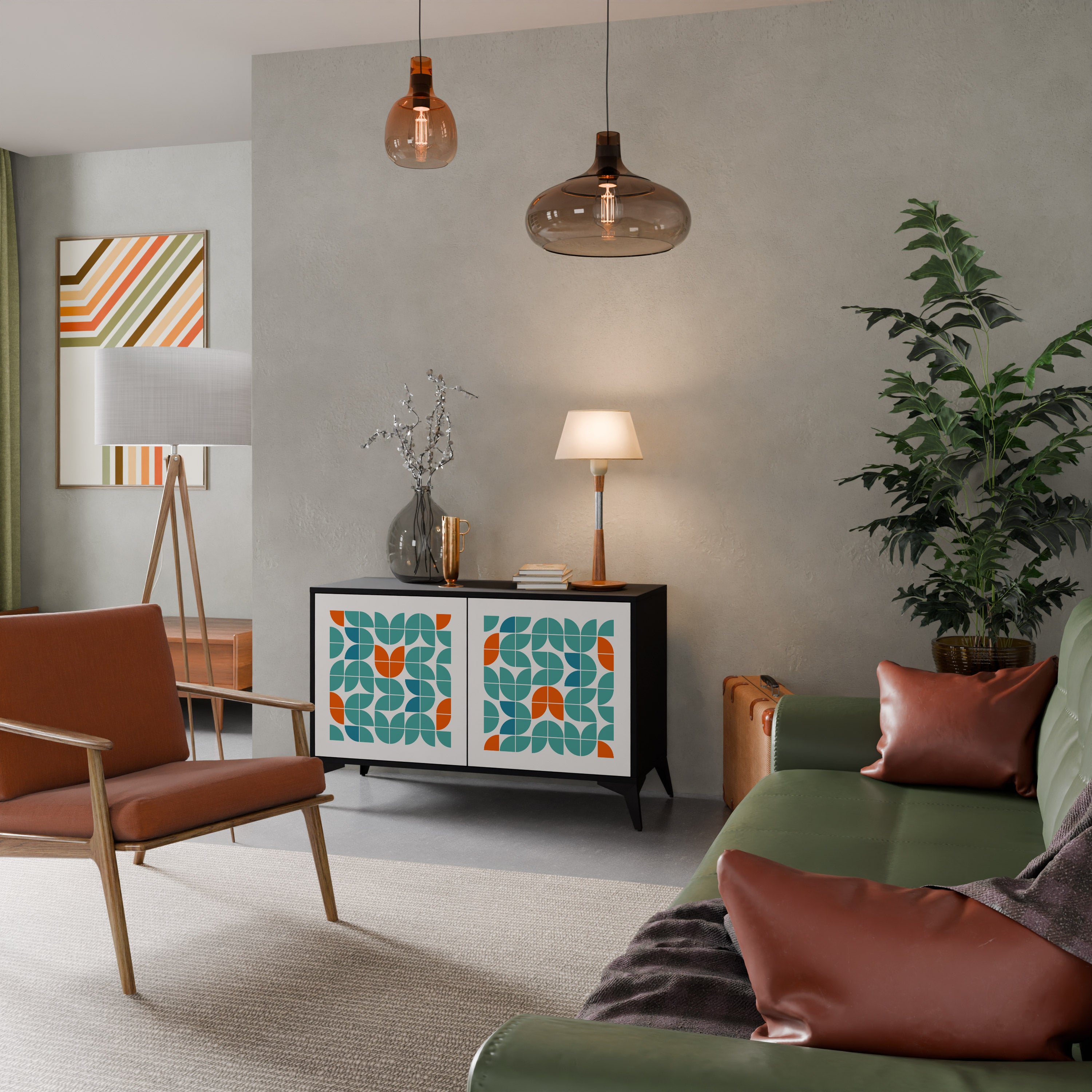 BE THE CHANGE Aparador de 2 Portas