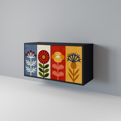 SCANDIC FLOWERET Aparador de 2 Portas