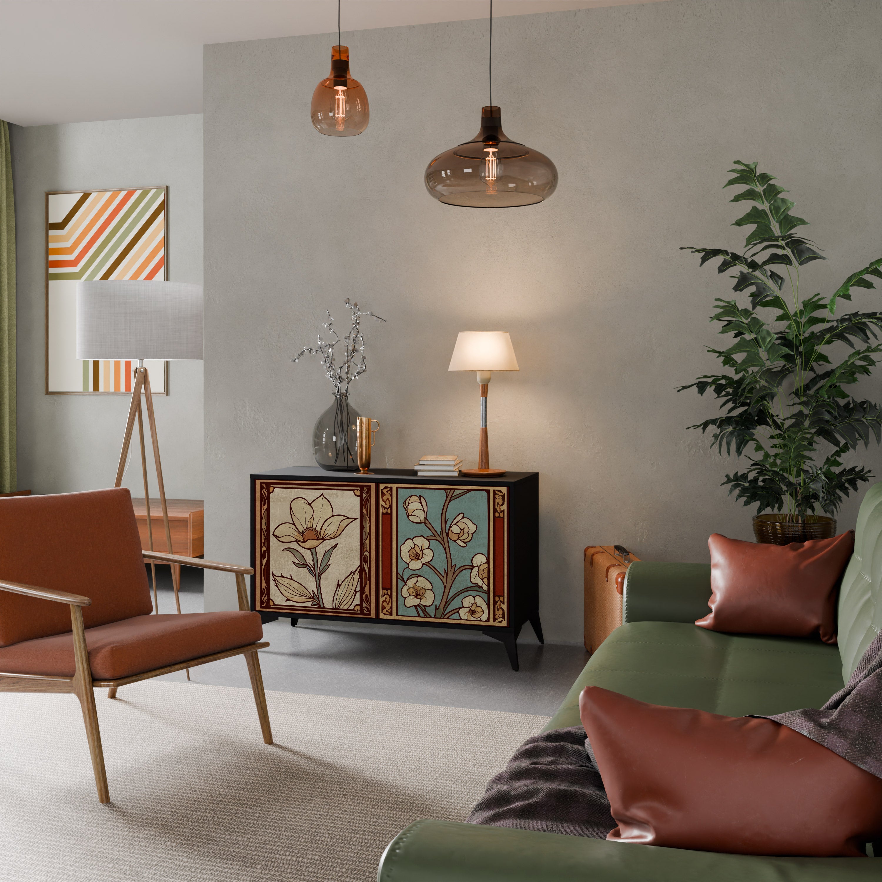 TIMELESS FLORA 2-türiges Sideboard