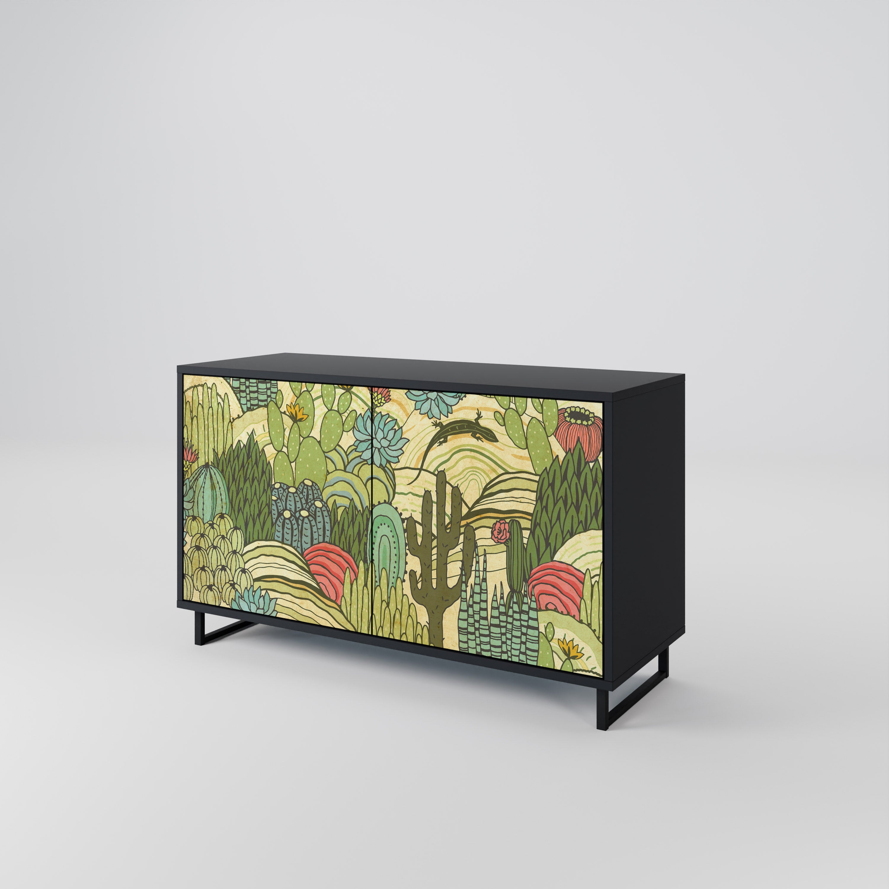 SUCCULENTS KALEIDOSCOPE 2-Door Sideboard