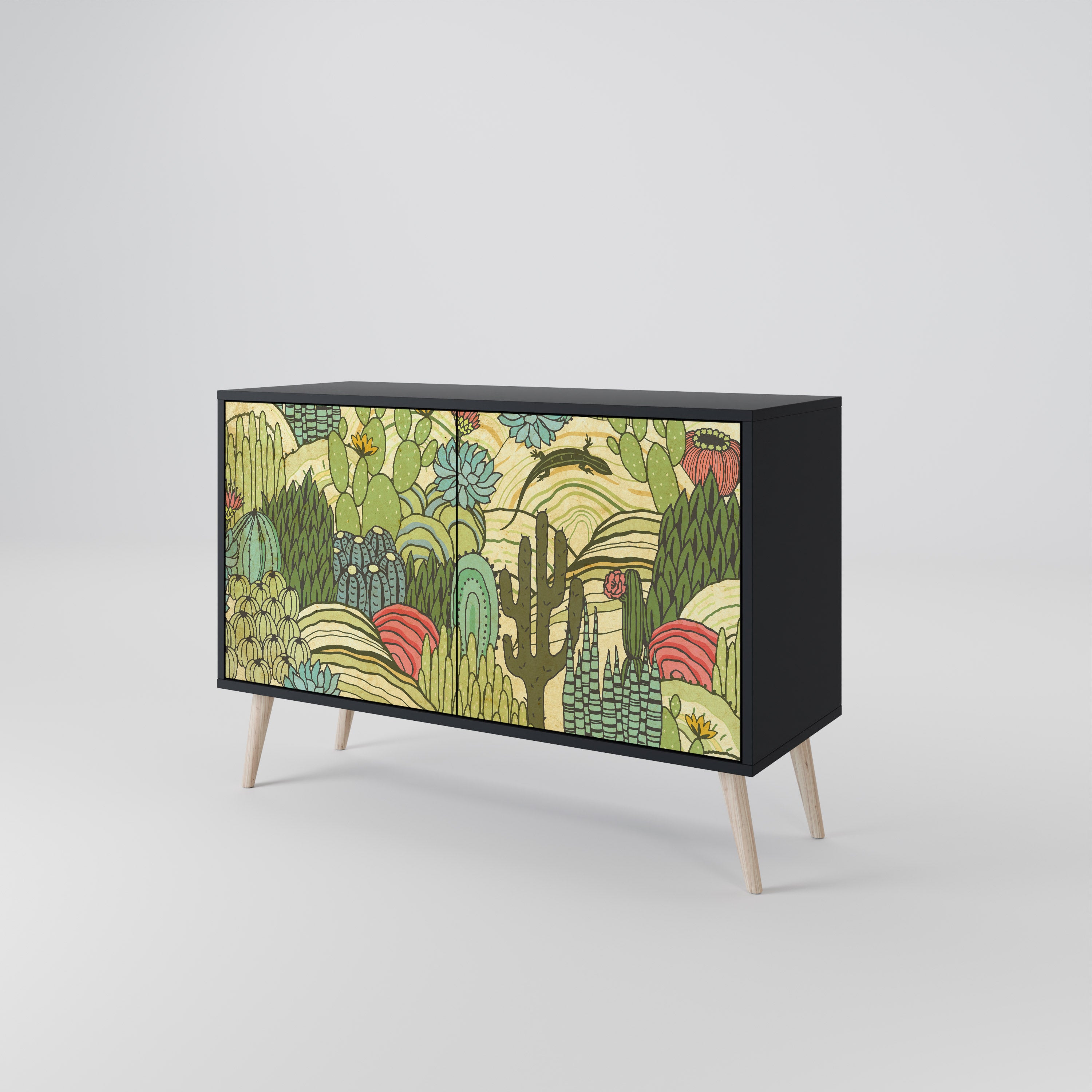 SUCCULENTS KALEIDOSCOPE 2-Door Sideboard