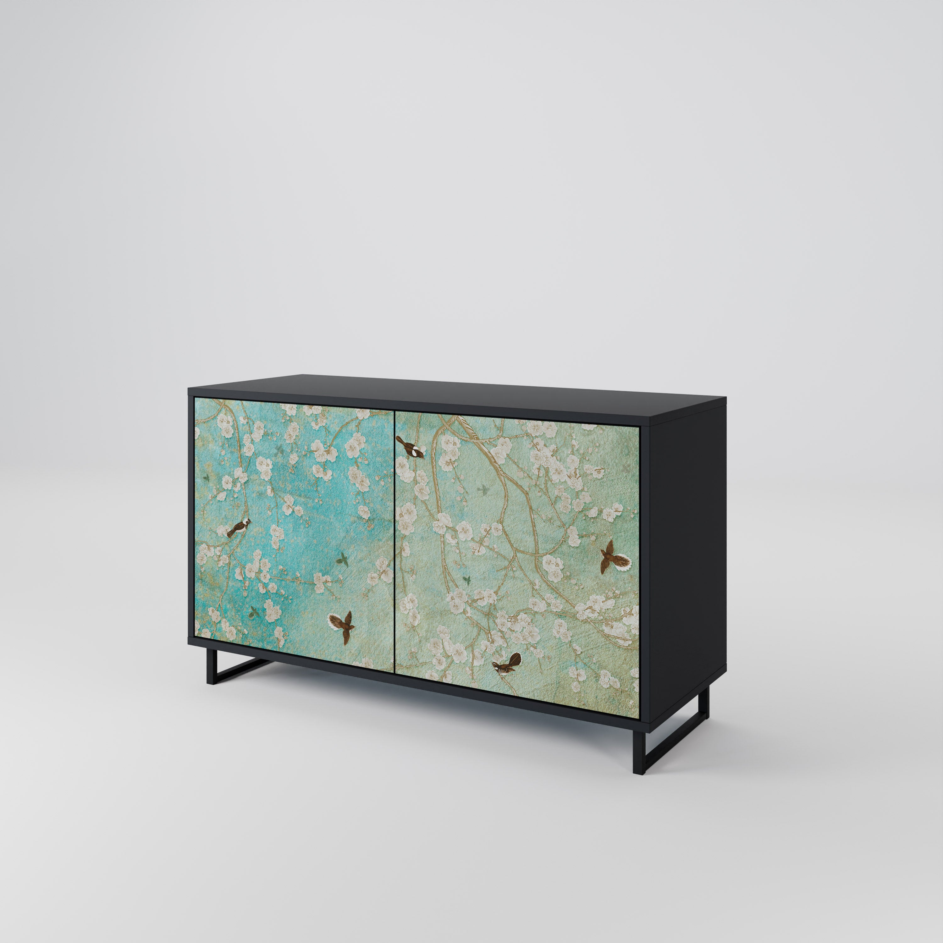 BLOOMING CHARM 2-Door Sideboard