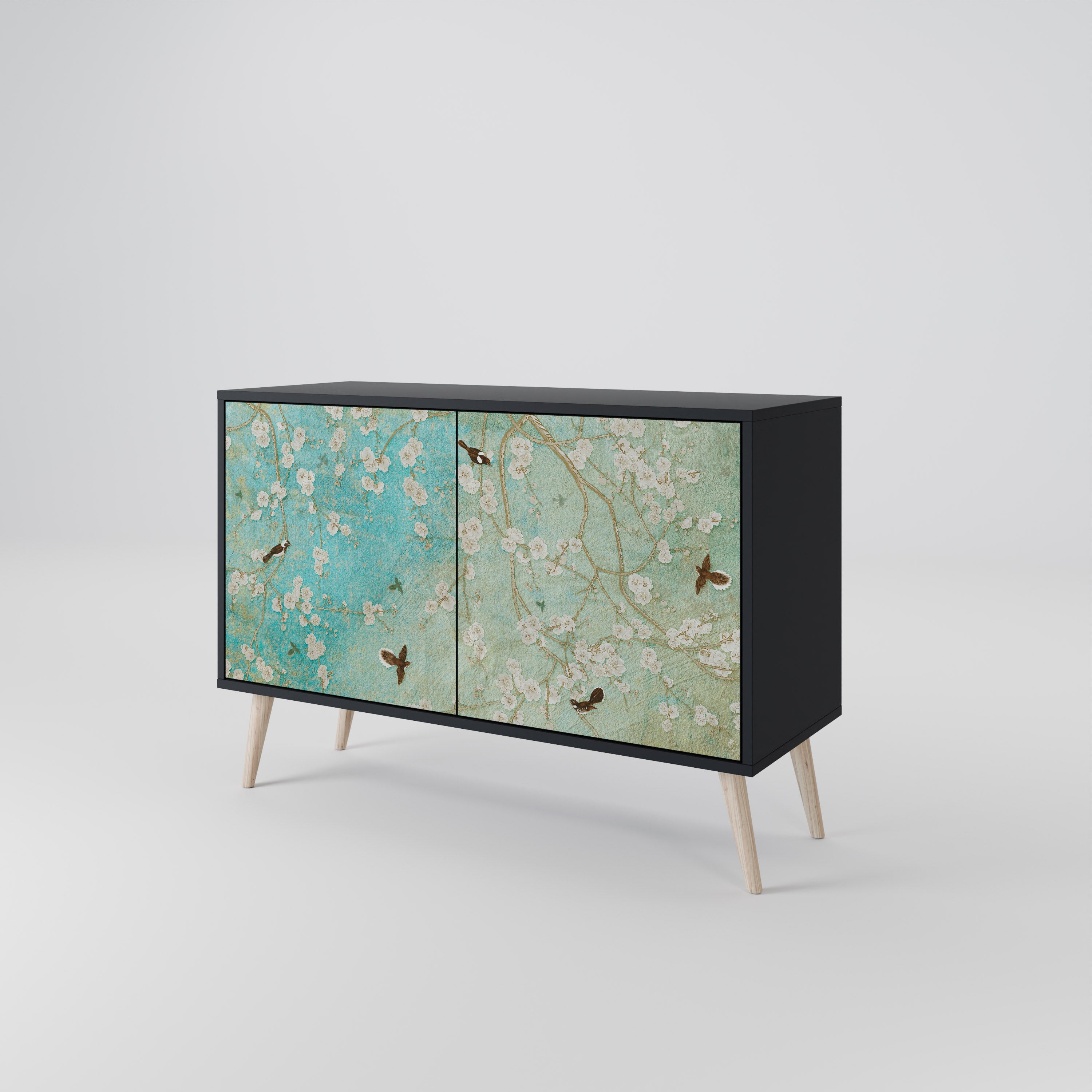 BLOOMING CHARM 2-Door Sideboard