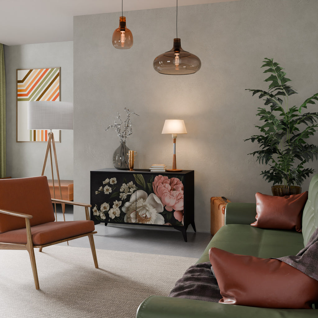 LUSH ELEGANCE Skänk med två dörrar