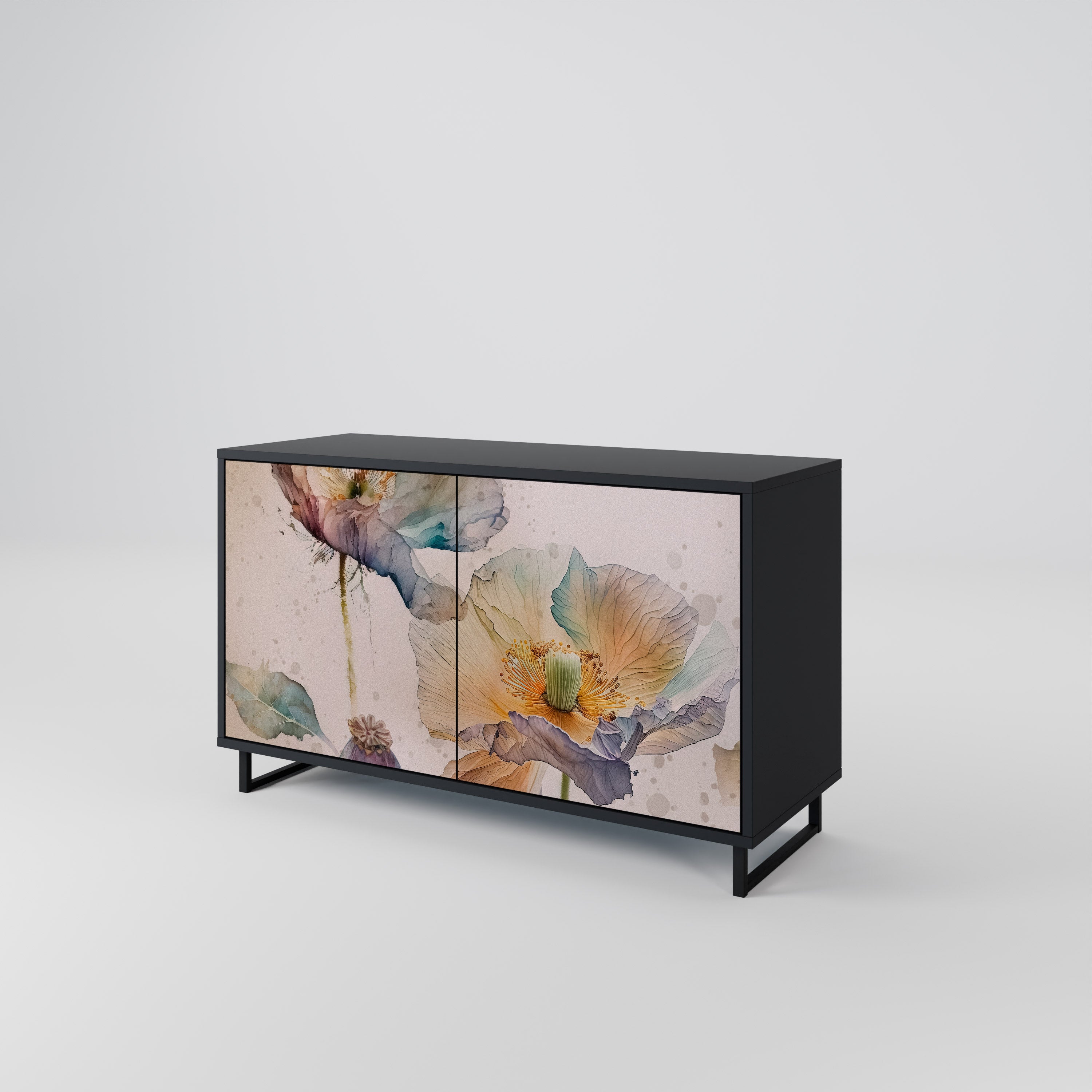 SOFTEN POPPY 2-Door Sideboard