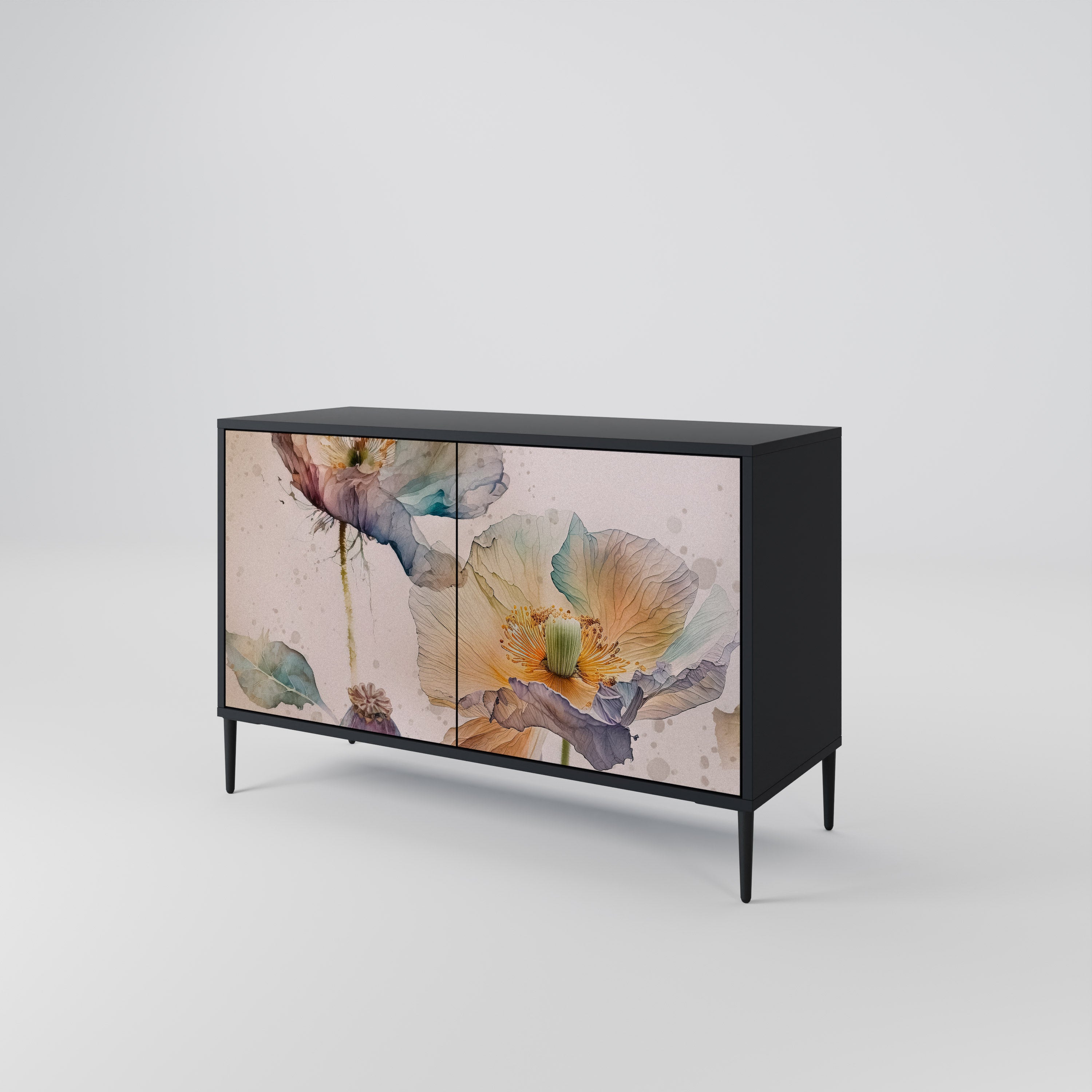 SOFTEN POPPY 2-Door Sideboard