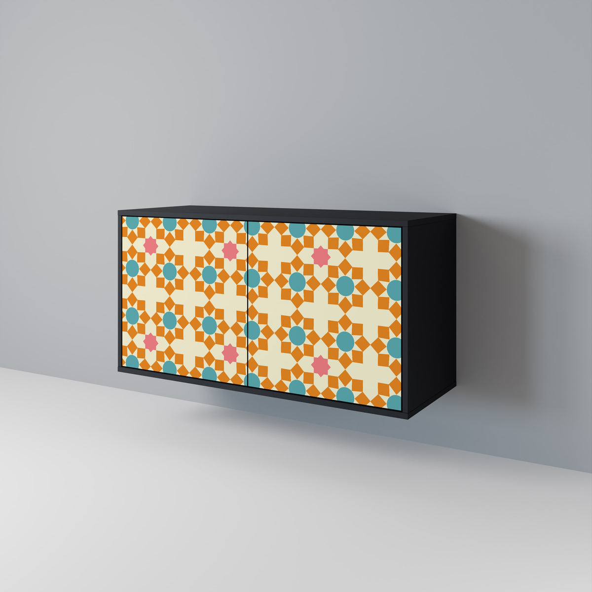 FLORAL DECOR Μπουφές 2-θυρών