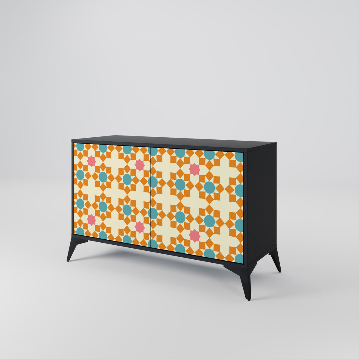 FLORAL DECOR Μπουφές 2-θυρών