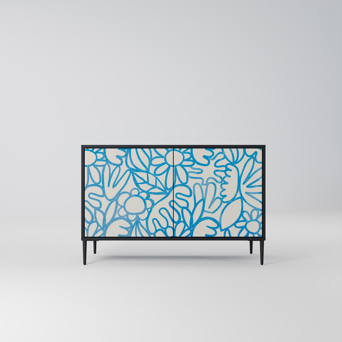 BLOOMY MORNING Dvoudveřová komoda