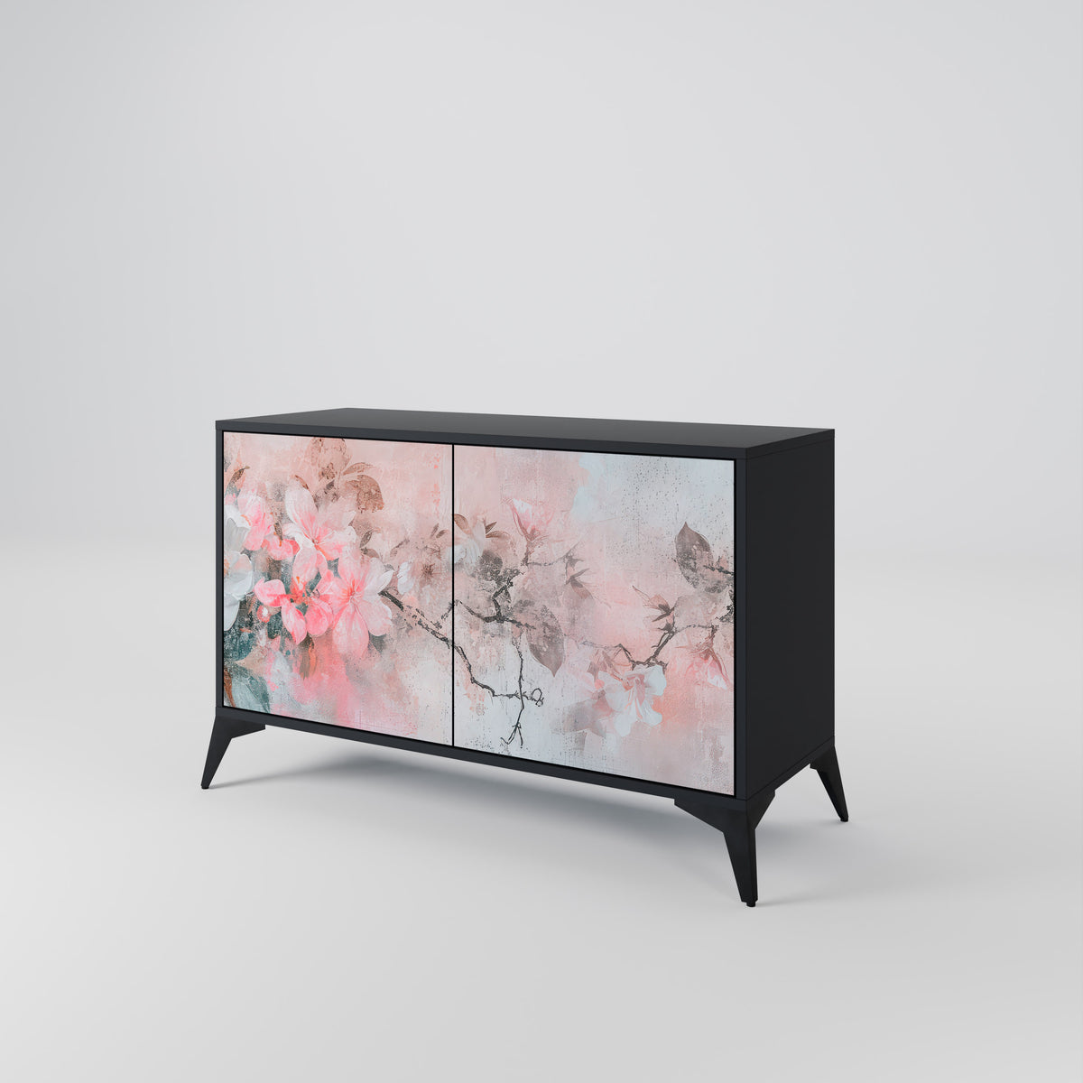 CHERRY BLOSSOM Skänk med två dörrar