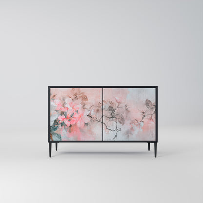 CHERRY BLOSSOM Skänk med två dörrar