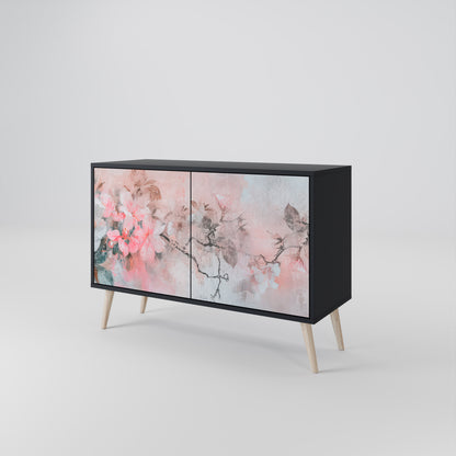 CHERRY BLOSSOM Skänk med två dörrar