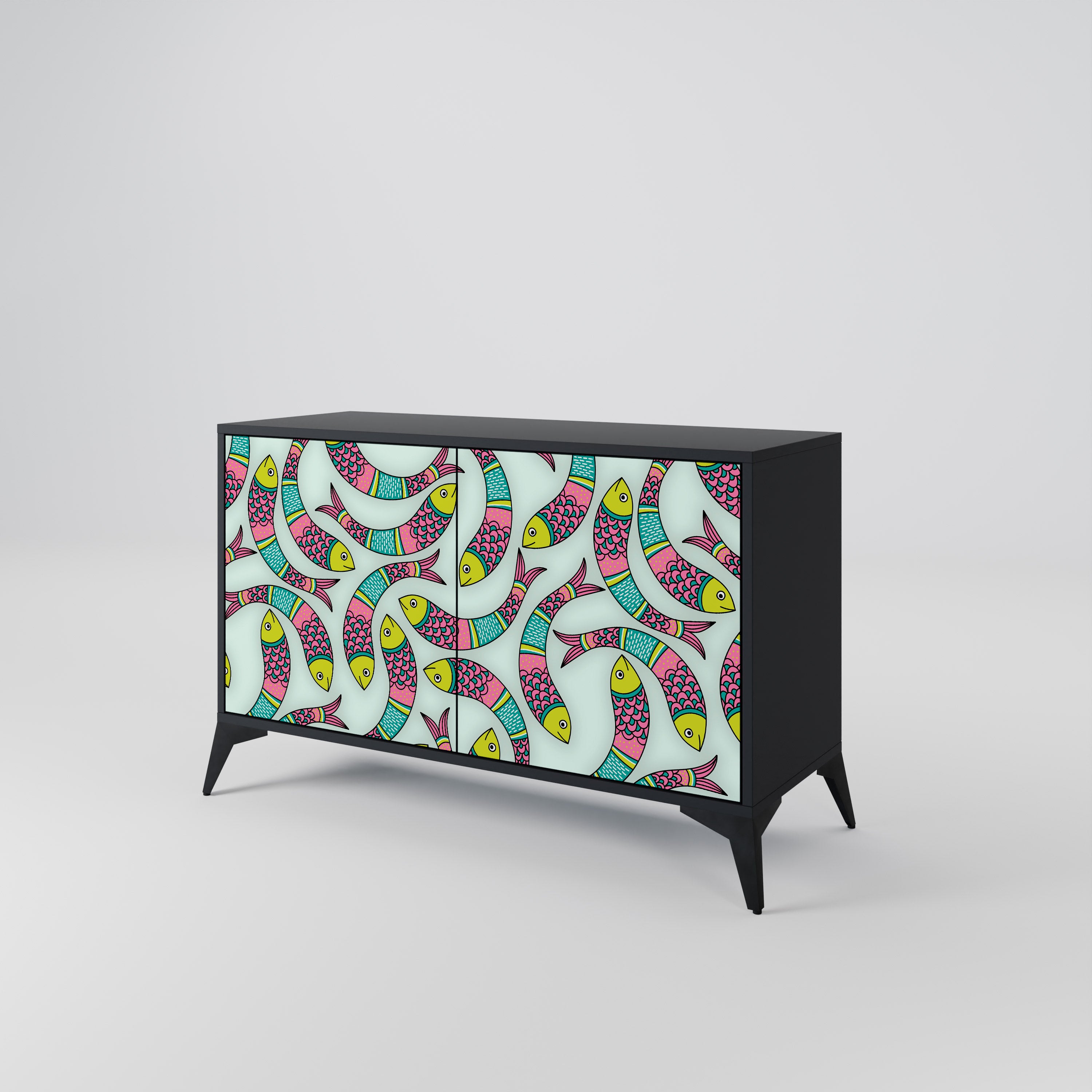 INDIAN FISH 2-Door Sideboard