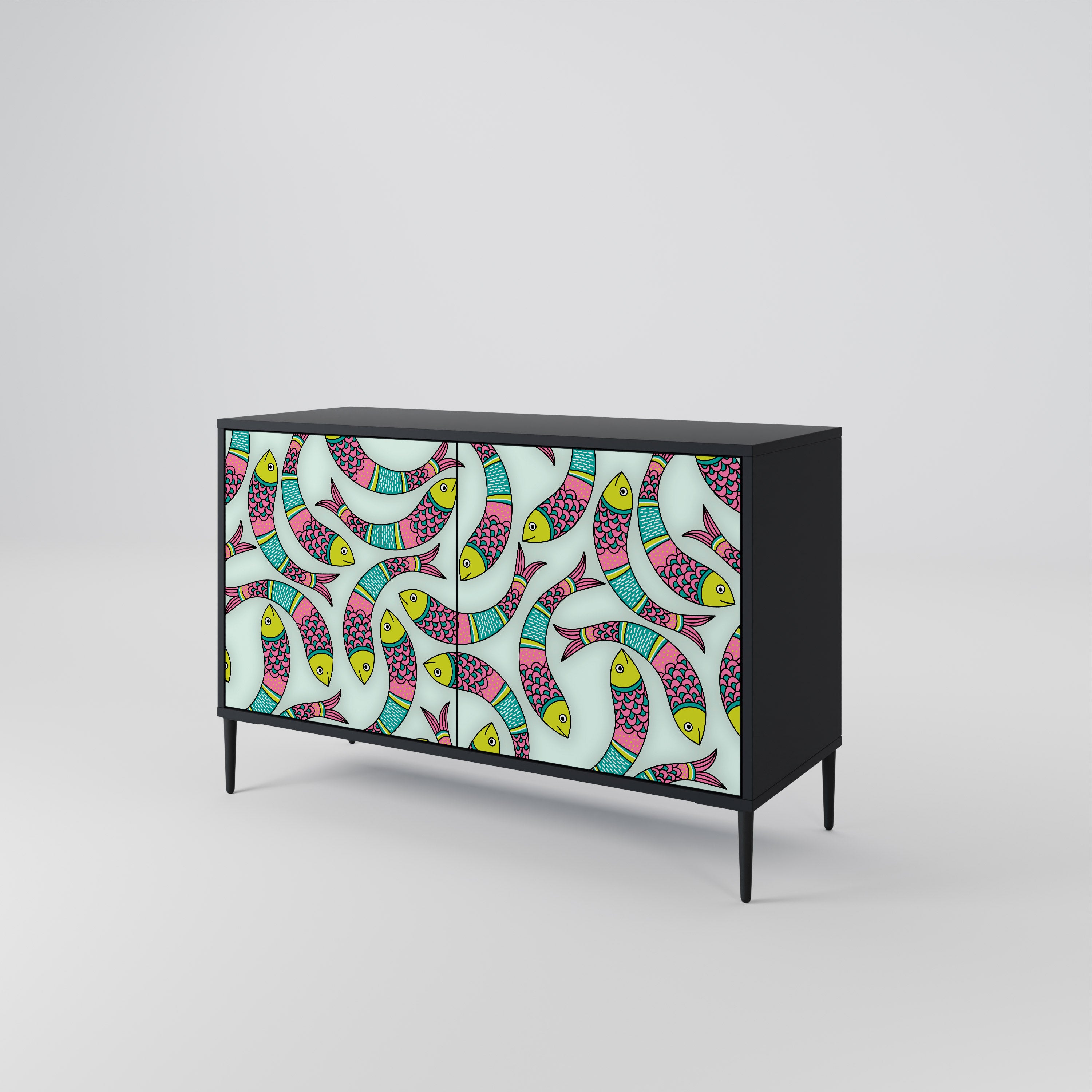 INDIAN FISH 2-Door Sideboard