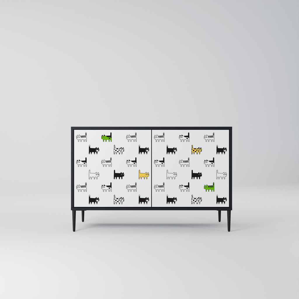 CATS COMPILATION Skänk med två dörrar