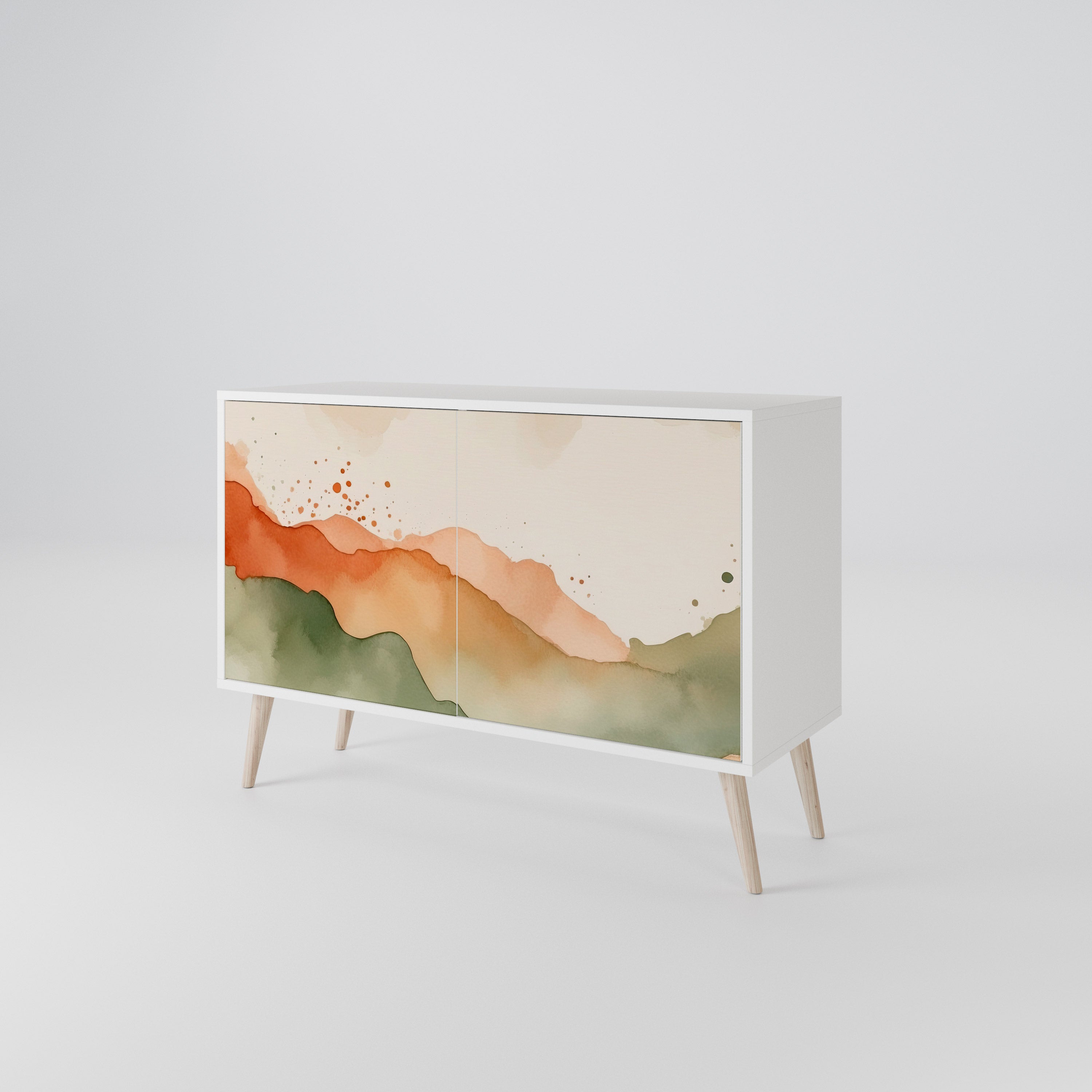 WATERCOLOUR PEAKS 2-Door Sideboard