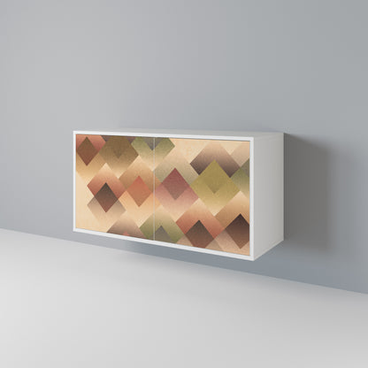 GEOMETRIC FUSION Skänk med två dörrar