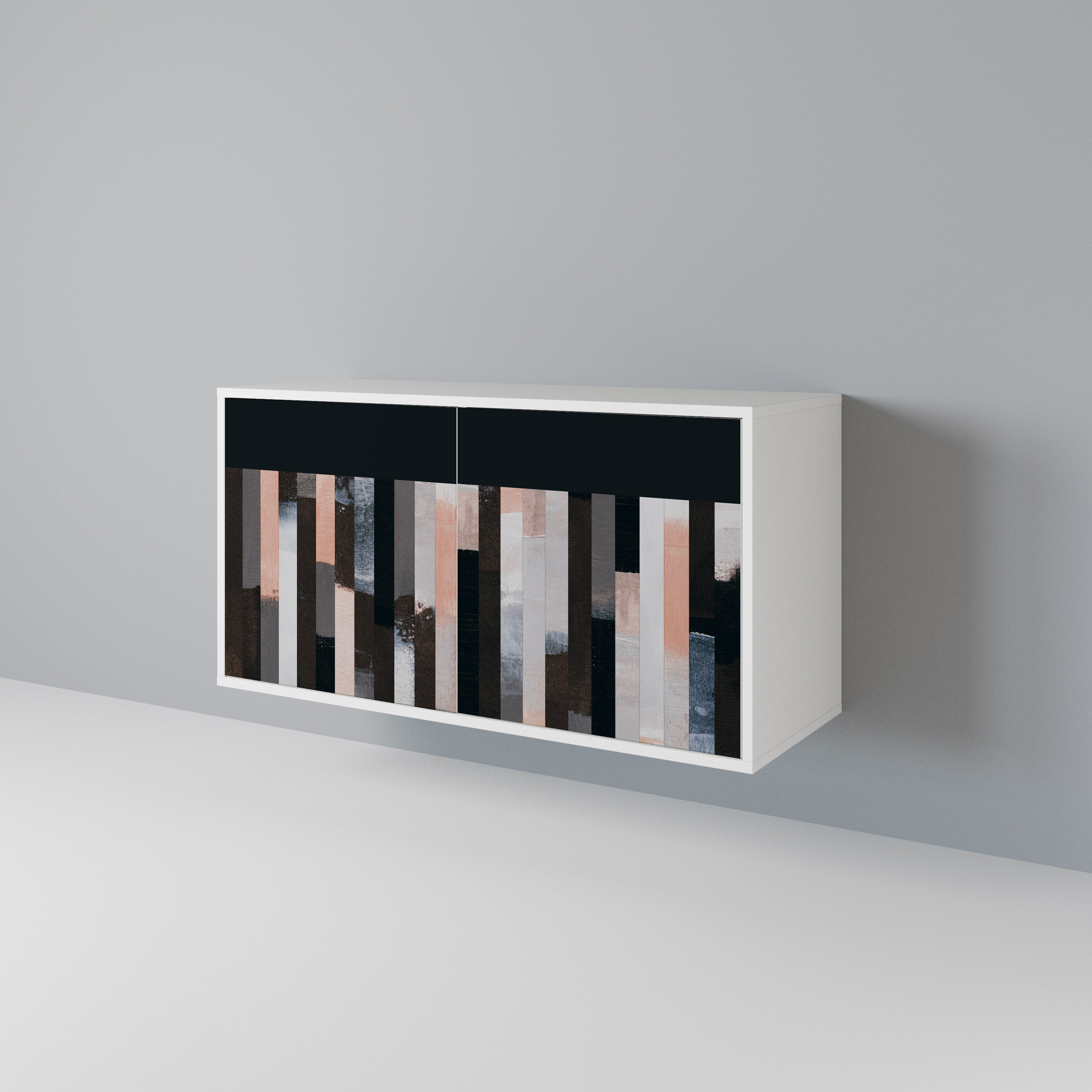 COLLAGE OF RECTANGLES Μπουφές 2-θυρών