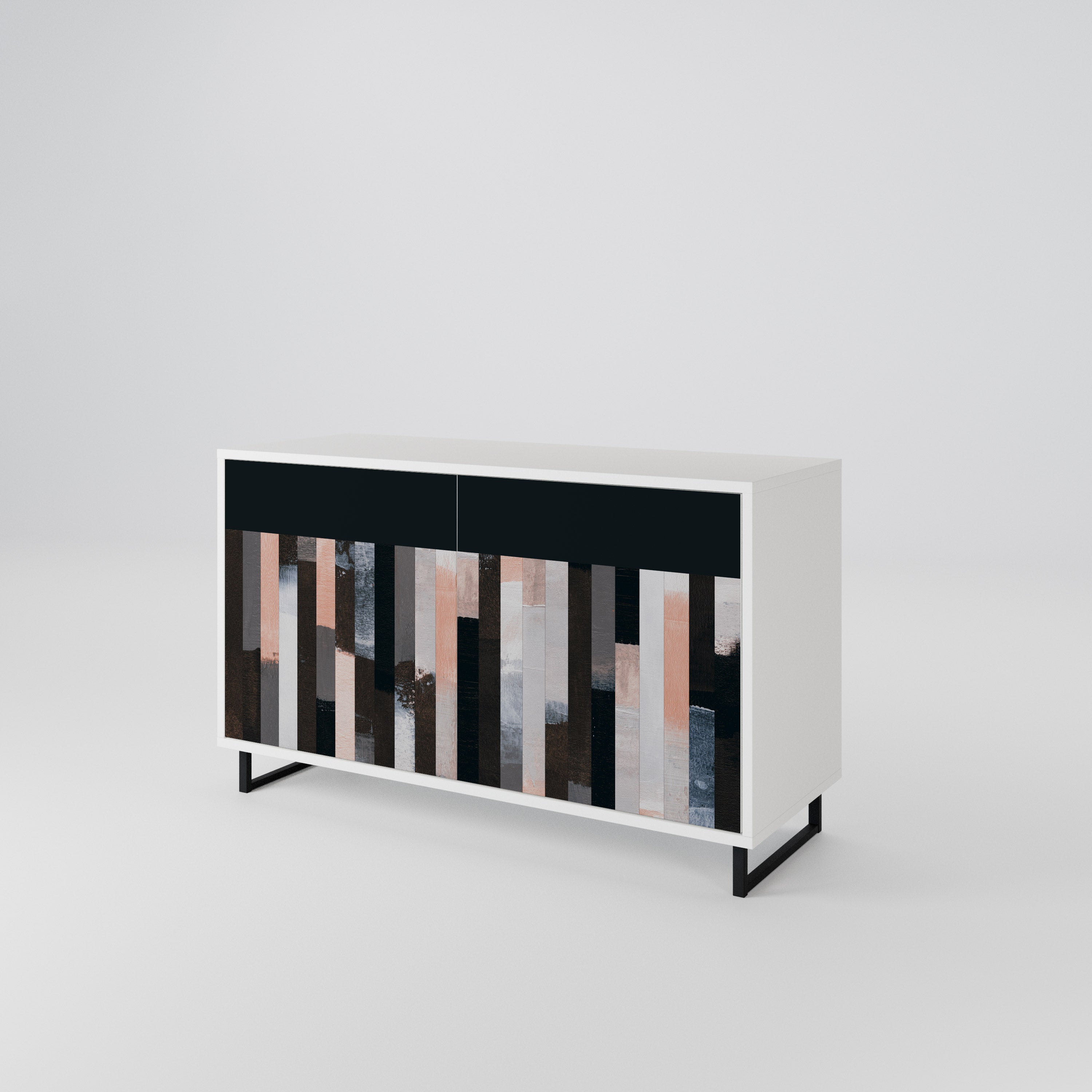 COLLAGE OF RECTANGLES Μπουφές 2-θυρών