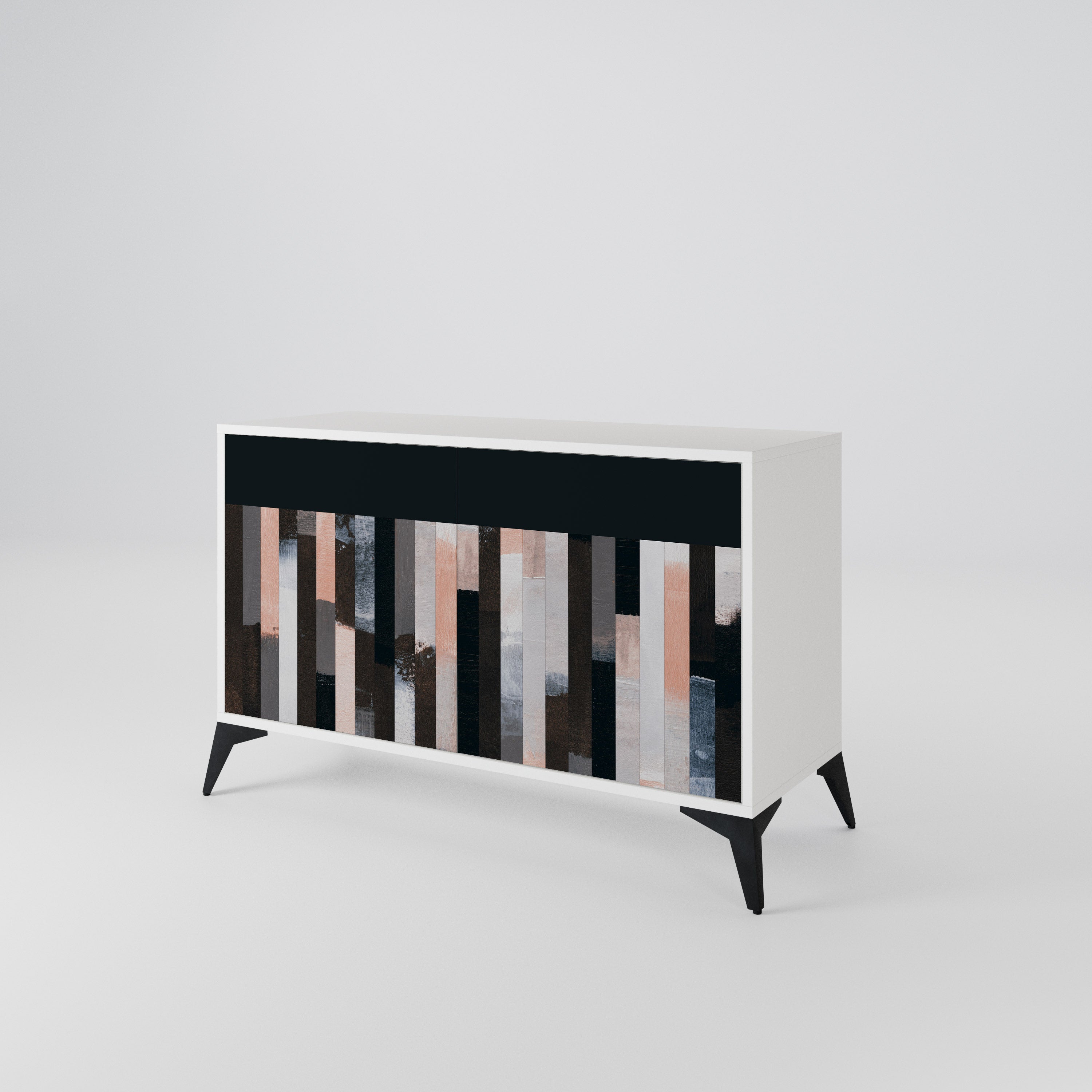 COLLAGE OF RECTANGLES Μπουφές 2-θυρών