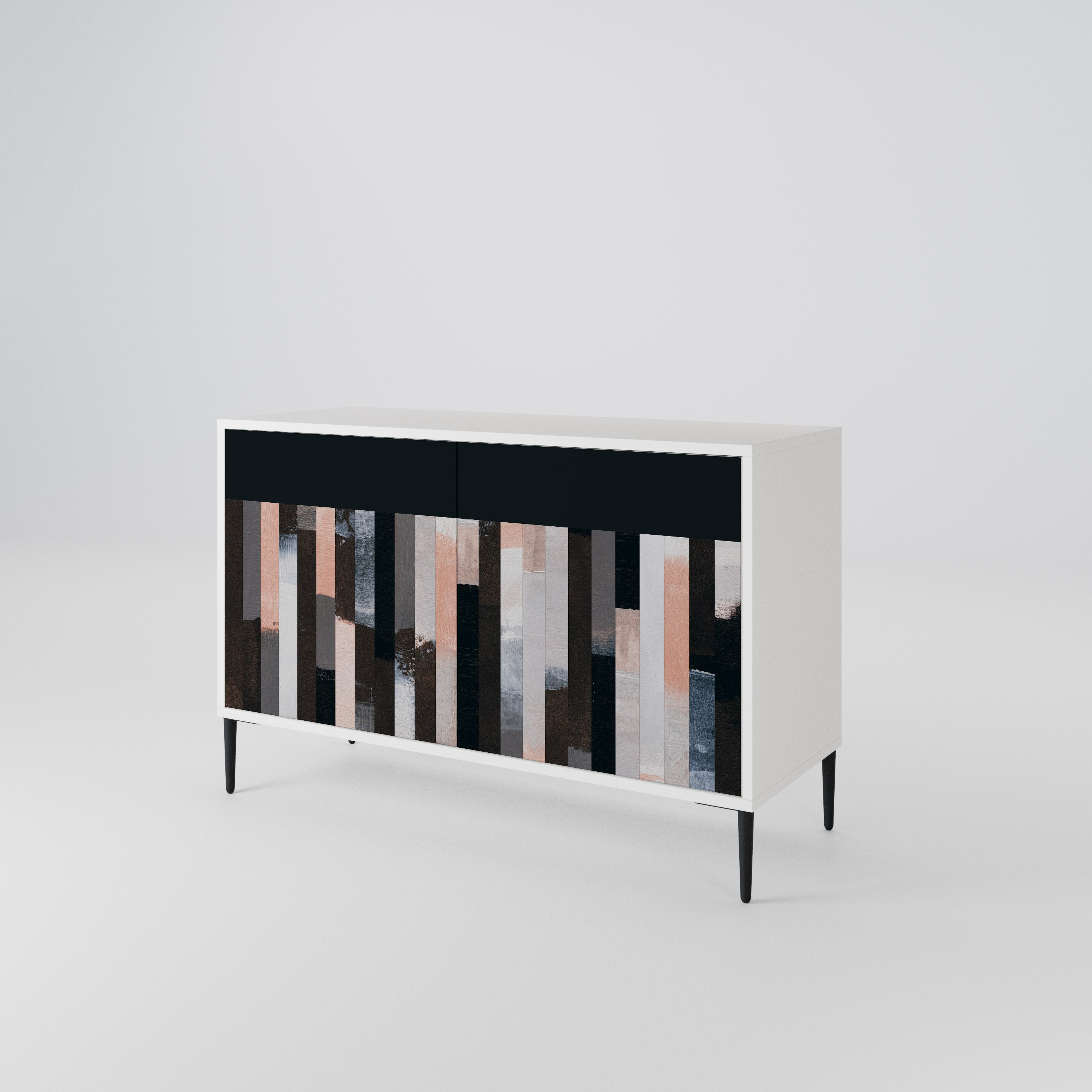 COLLAGE OF RECTANGLES Μπουφές 2-θυρών