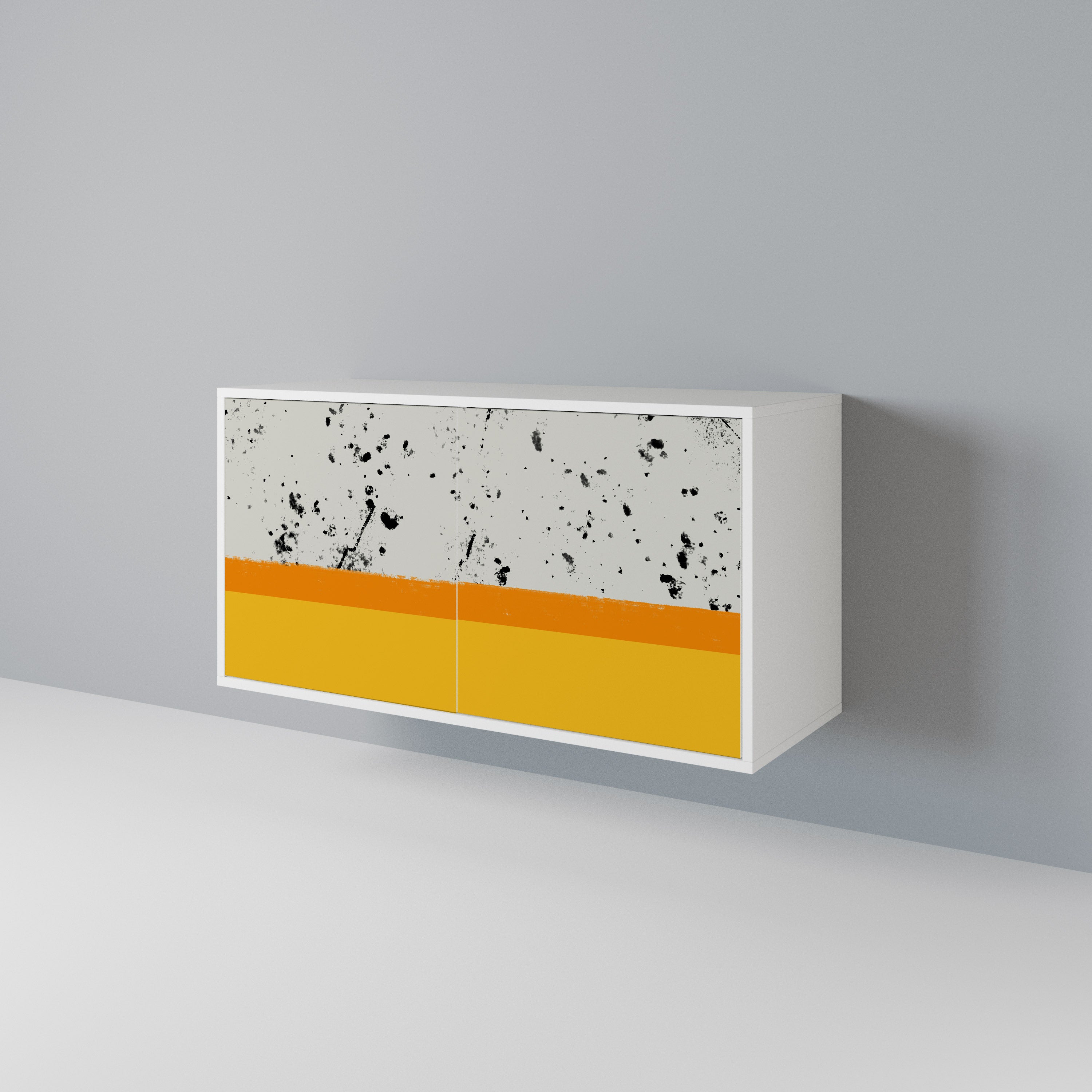 DYED BY ORANGE Μπουφές 2-θυρών