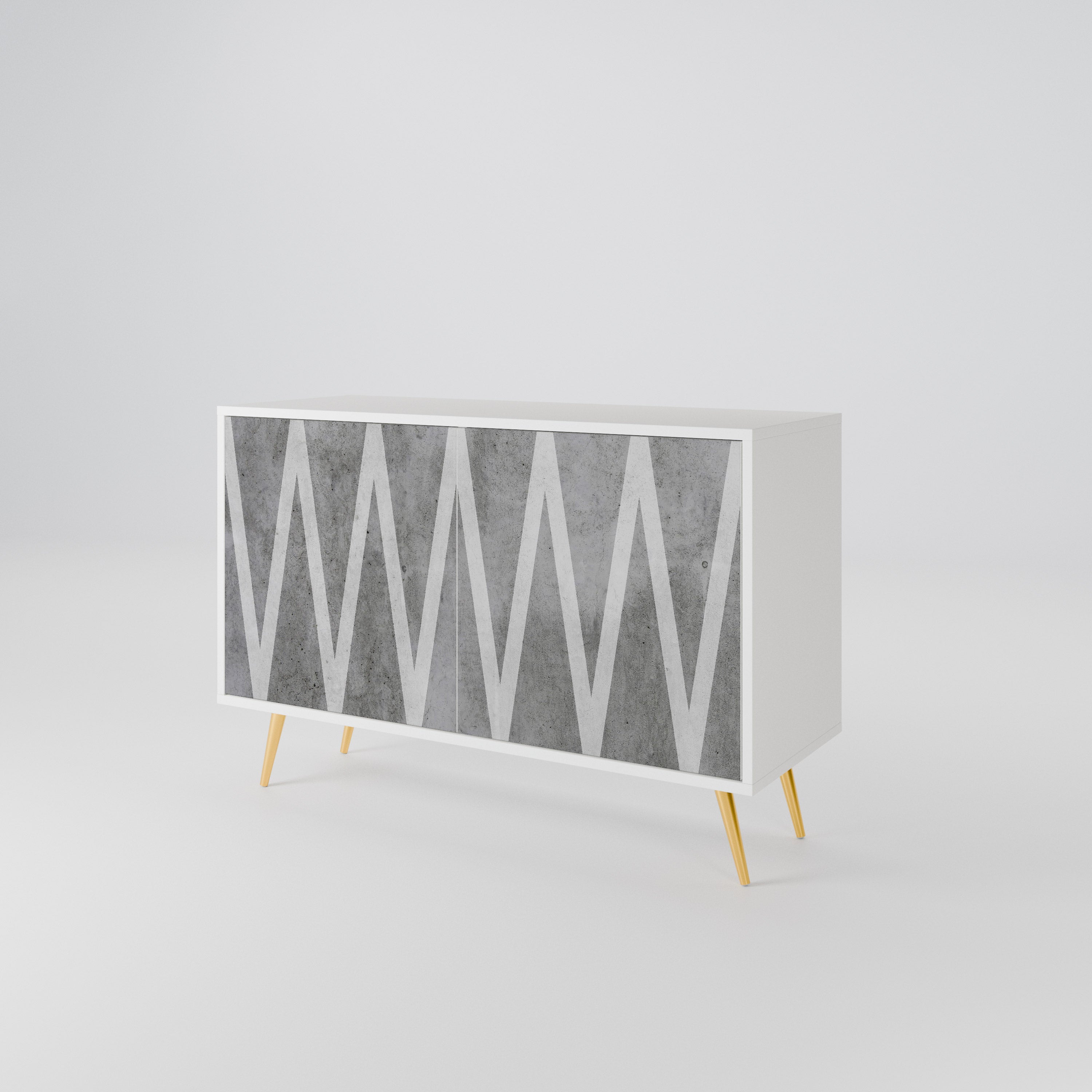 SOLID ZIG ZAG Μπουφές 2-θυρών