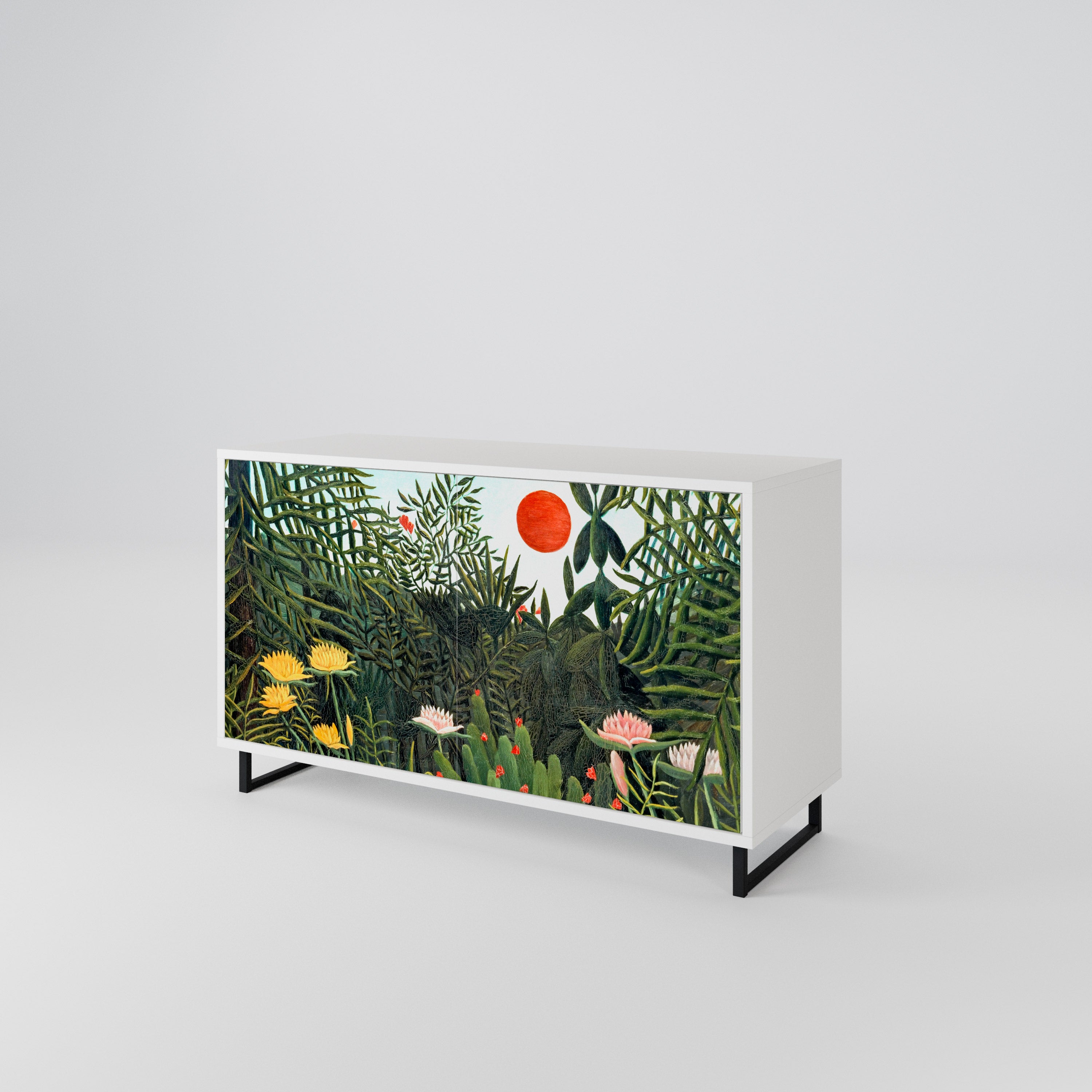 VIRGIN FOREST WITH SUNSET 2-Door Sideboard