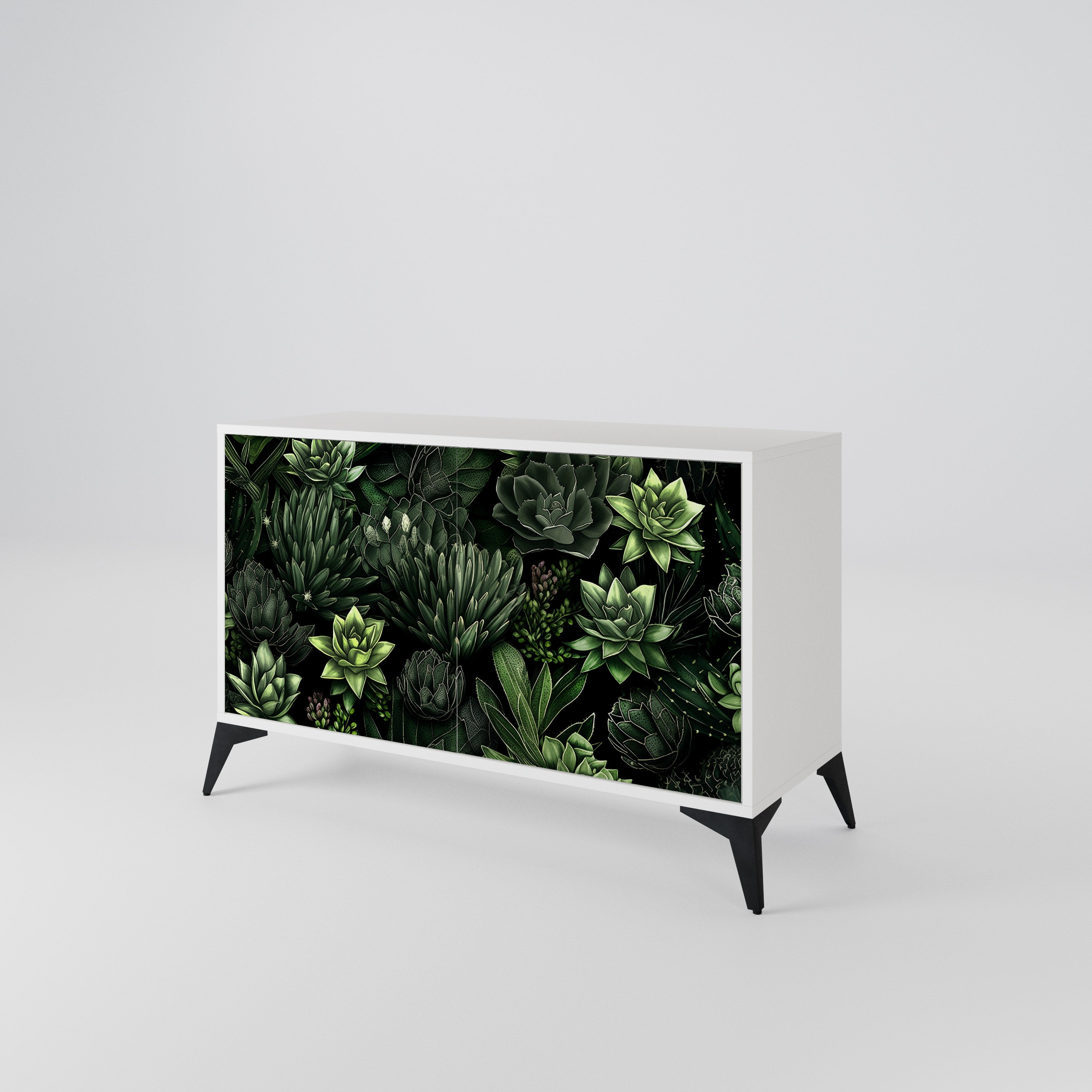 SUCCULENT JUNGLE 2-Door Sideboard