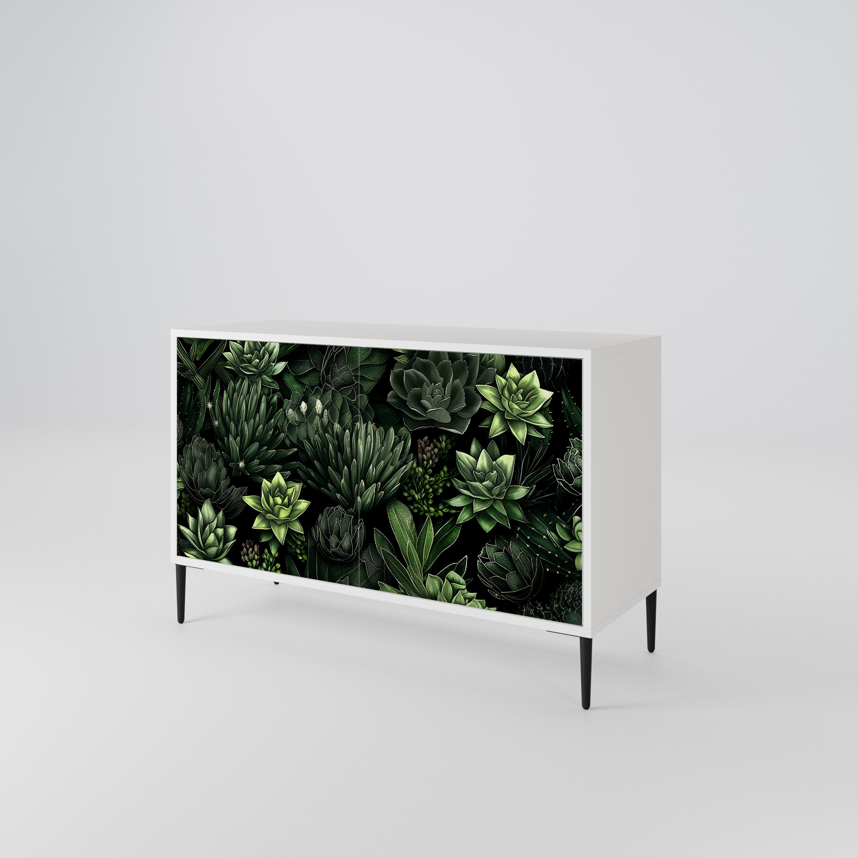 SUCCULENT JUNGLE 2-Door Sideboard