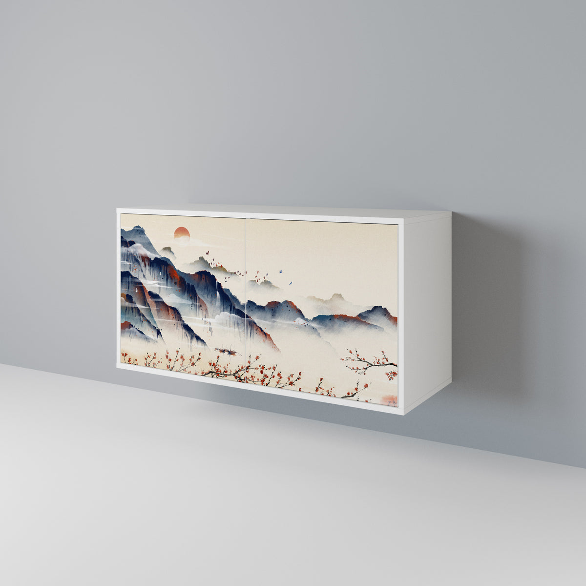 JAPANESE LANDSCAPE Μπουφές 2-θυρών