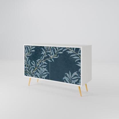 BLUE LEAVES 2-Door Sideboard