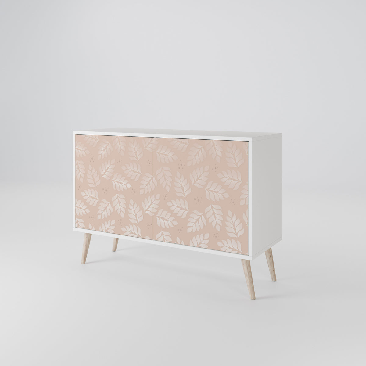 LEAVES ON BEIGE Μπουφές 2-θυρών