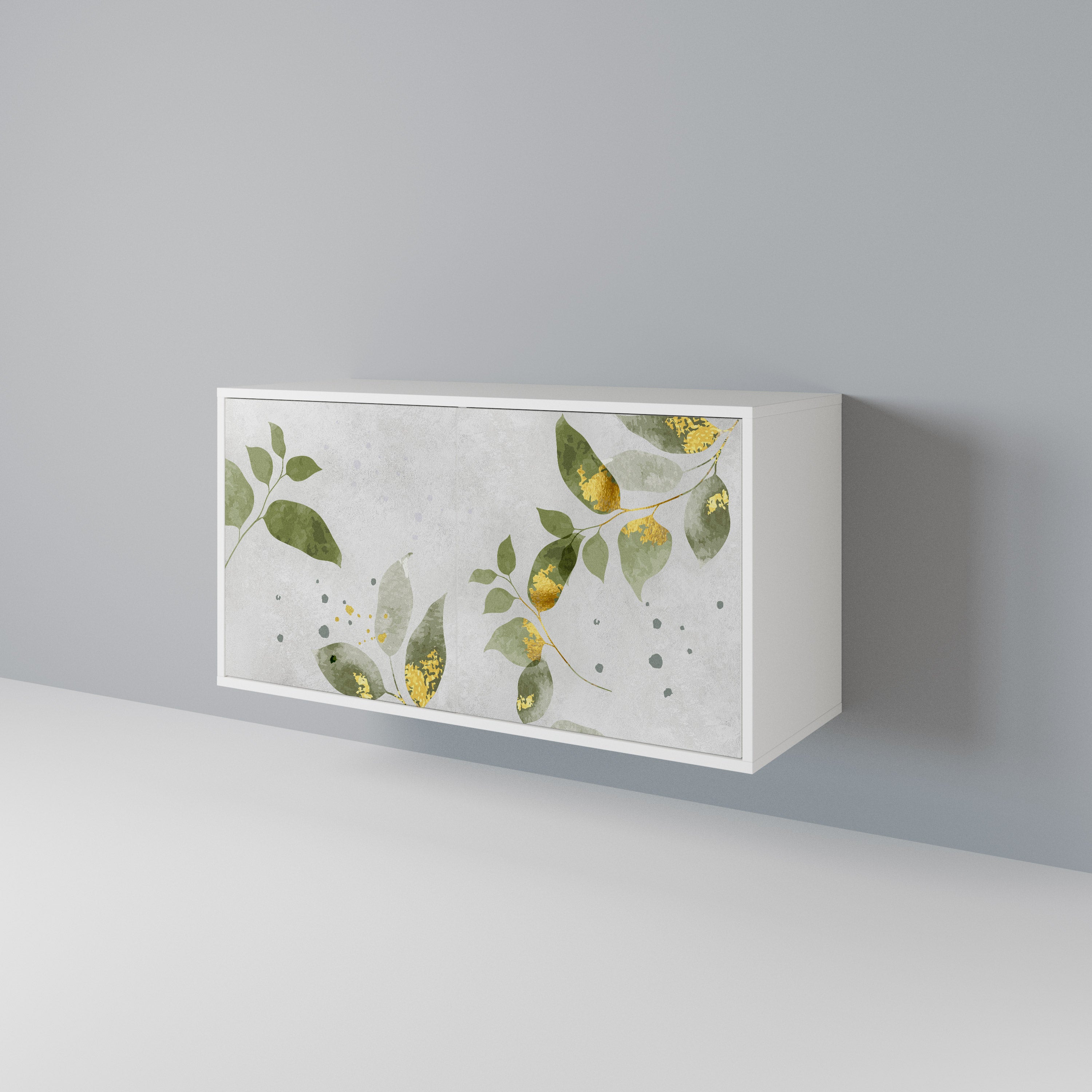 ELEGANT BOTANICS Skänk med två dörrar