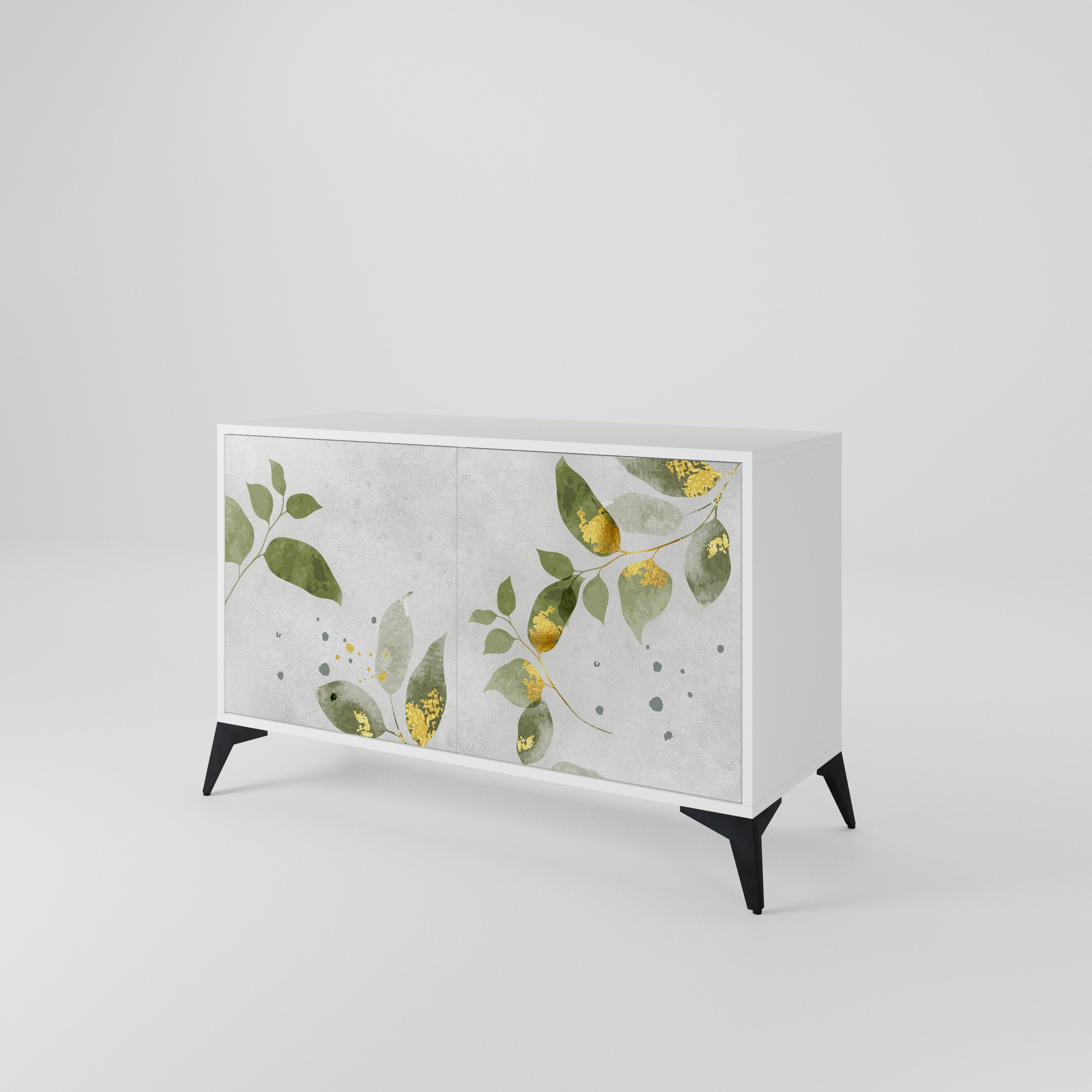 ELEGANT BOTANICS Skänk med två dörrar