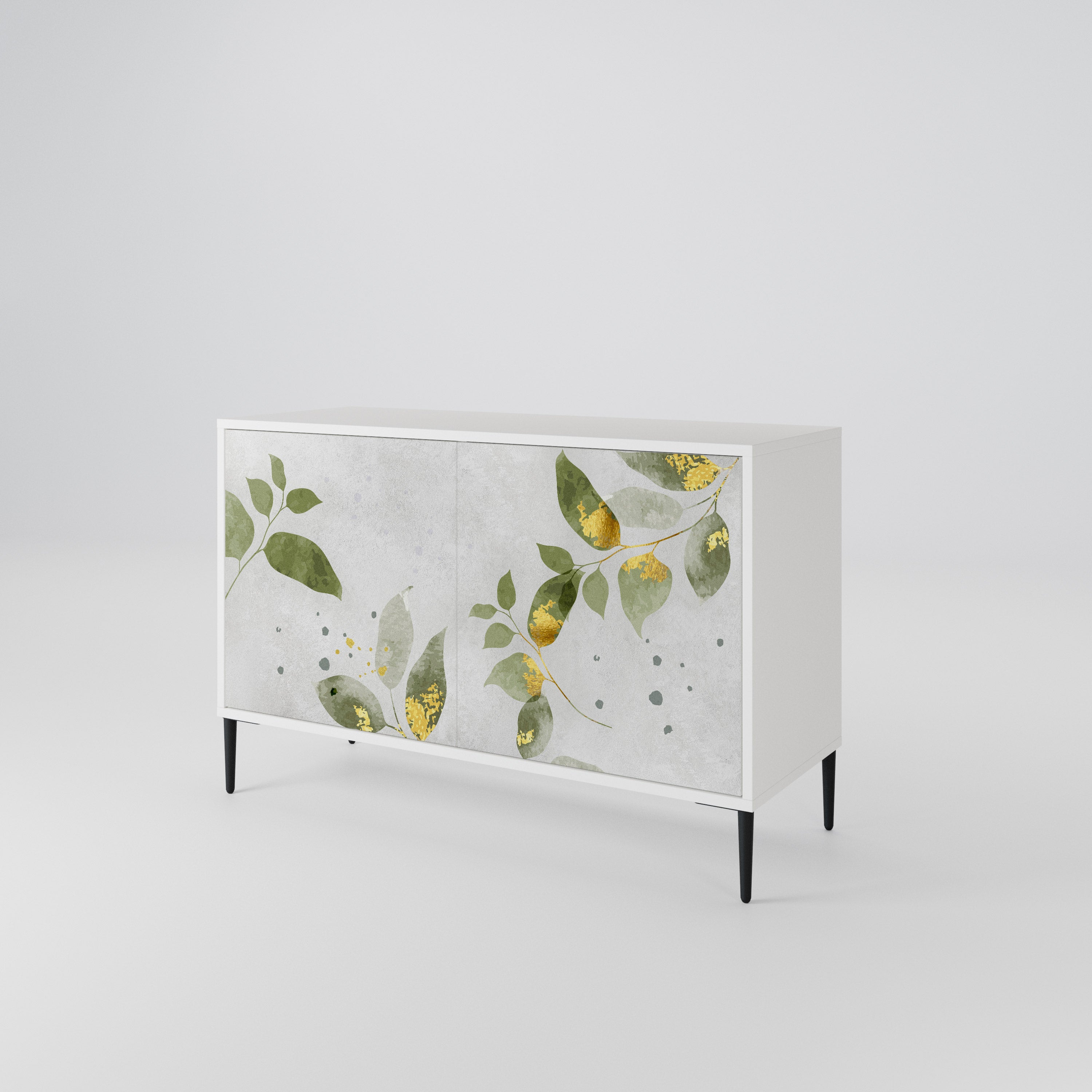 ELEGANT BOTANICS Skänk med två dörrar