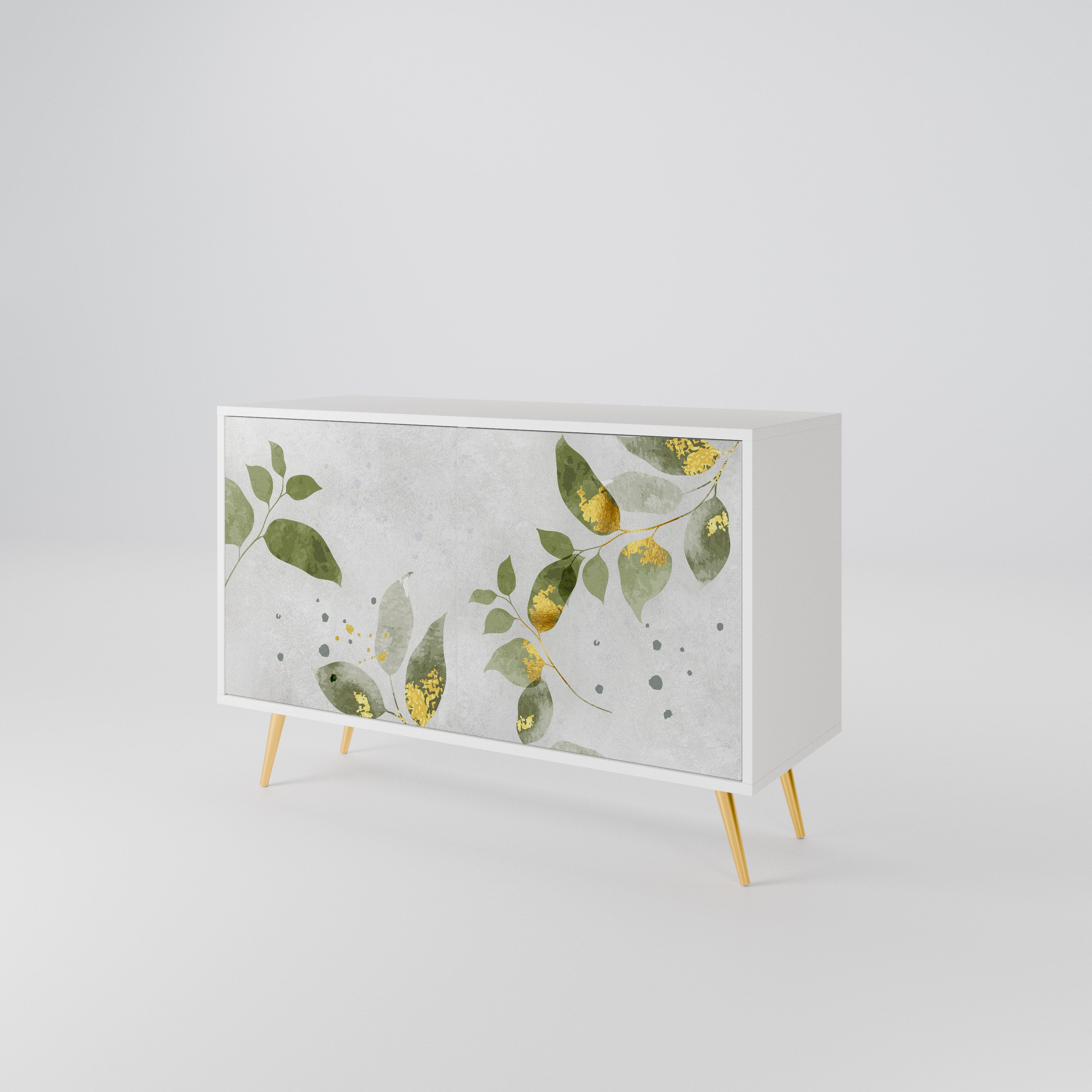 ELEGANT BOTANICS Skänk med två dörrar