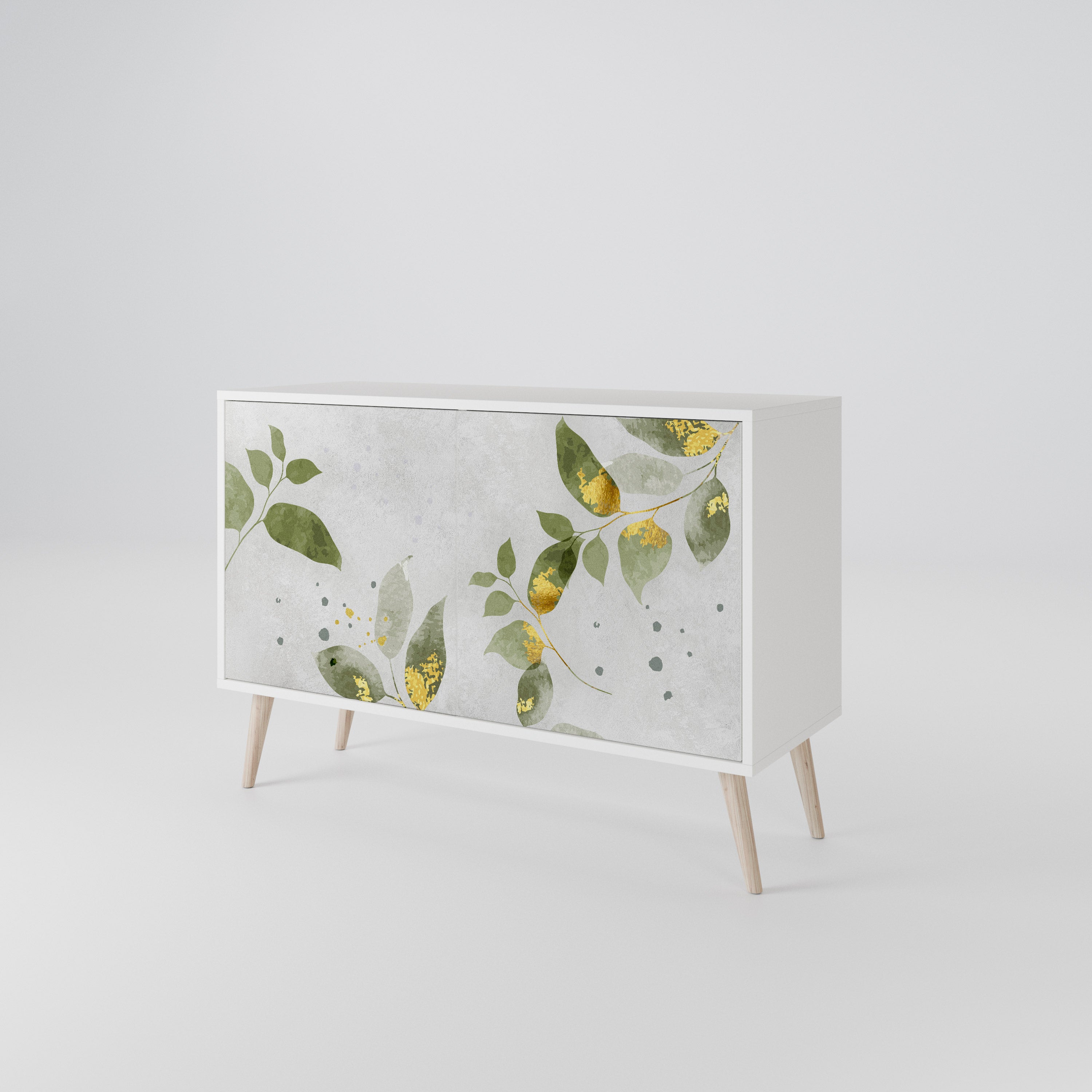 ELEGANT BOTANICS Skänk med två dörrar