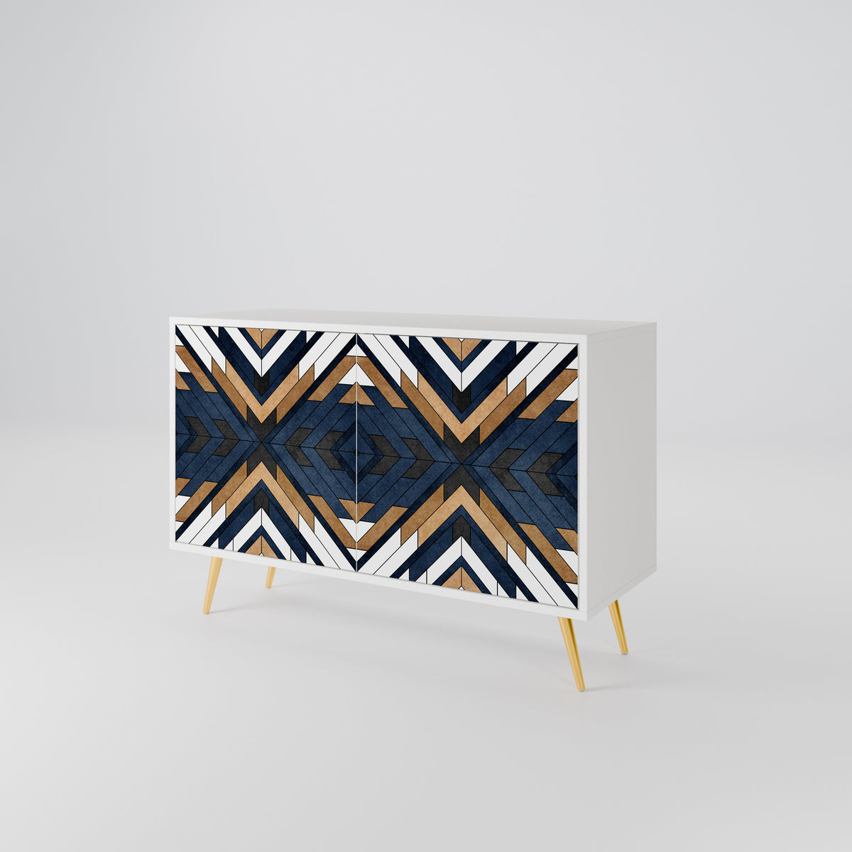 ARTFUL GEOMETRY 2-Door Sideboard