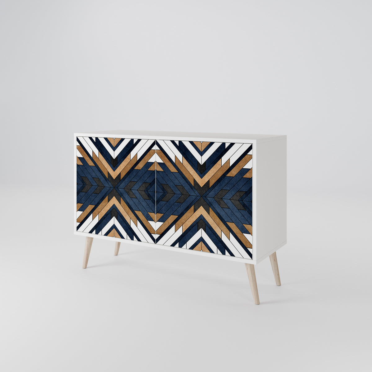 ARTFUL GEOMETRY 2-Door Sideboard