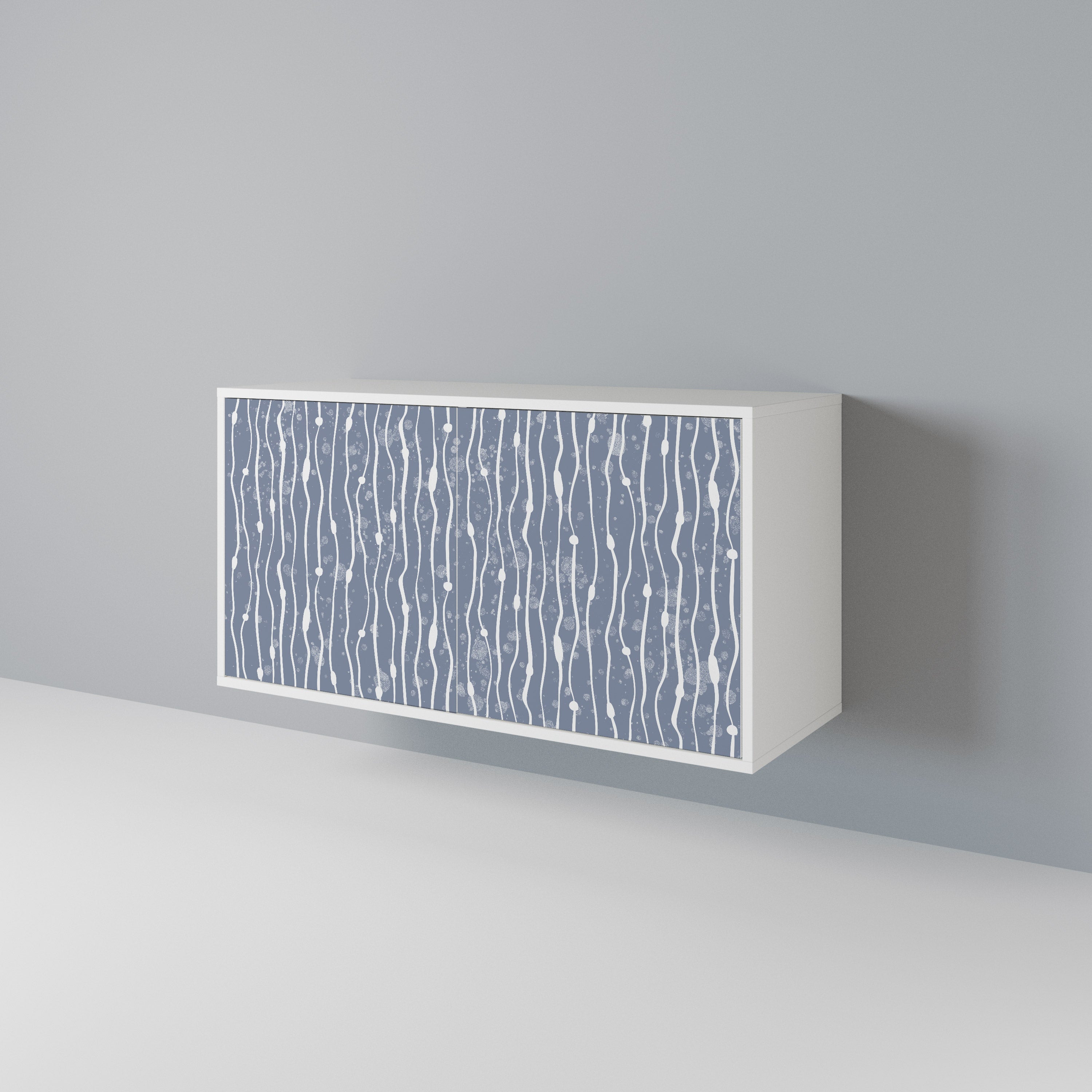 GRAPHITE RAIN Aparador de 2 Portas