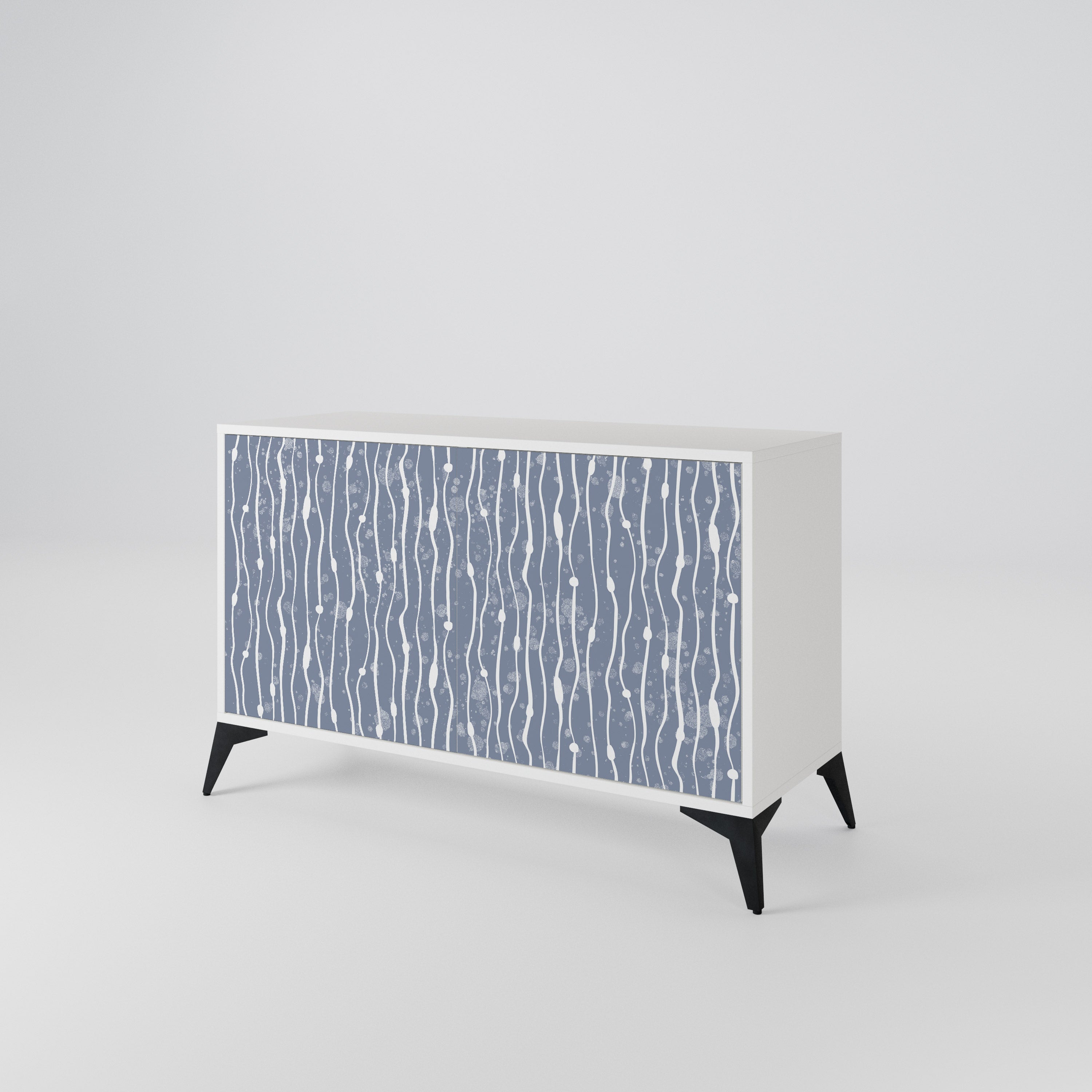 GRAPHITE RAIN Aparador de 2 Portas