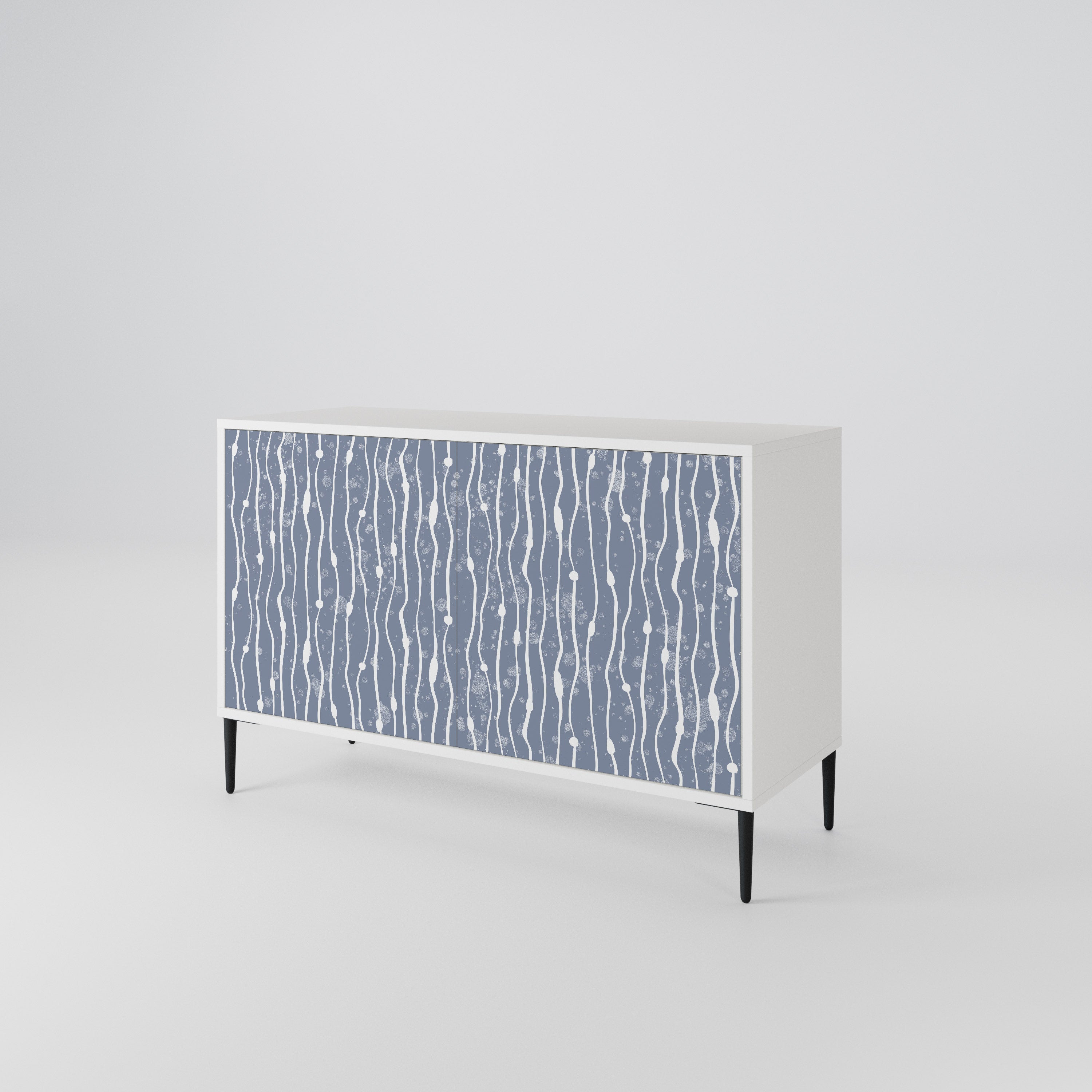 GRAPHITE RAIN Aparador de 2 Portas
