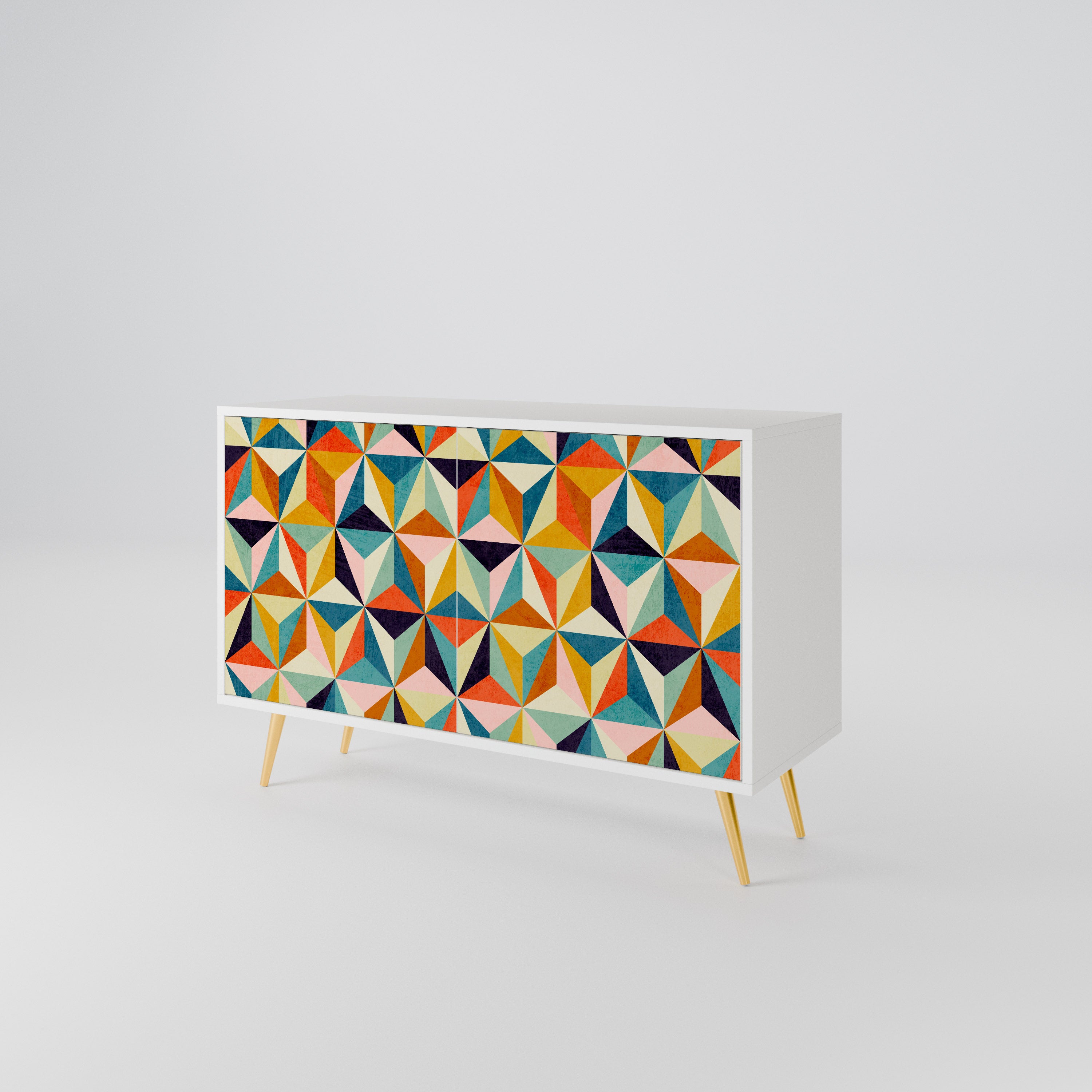 TESSELATE TREASURES Aparador de 2 Portas