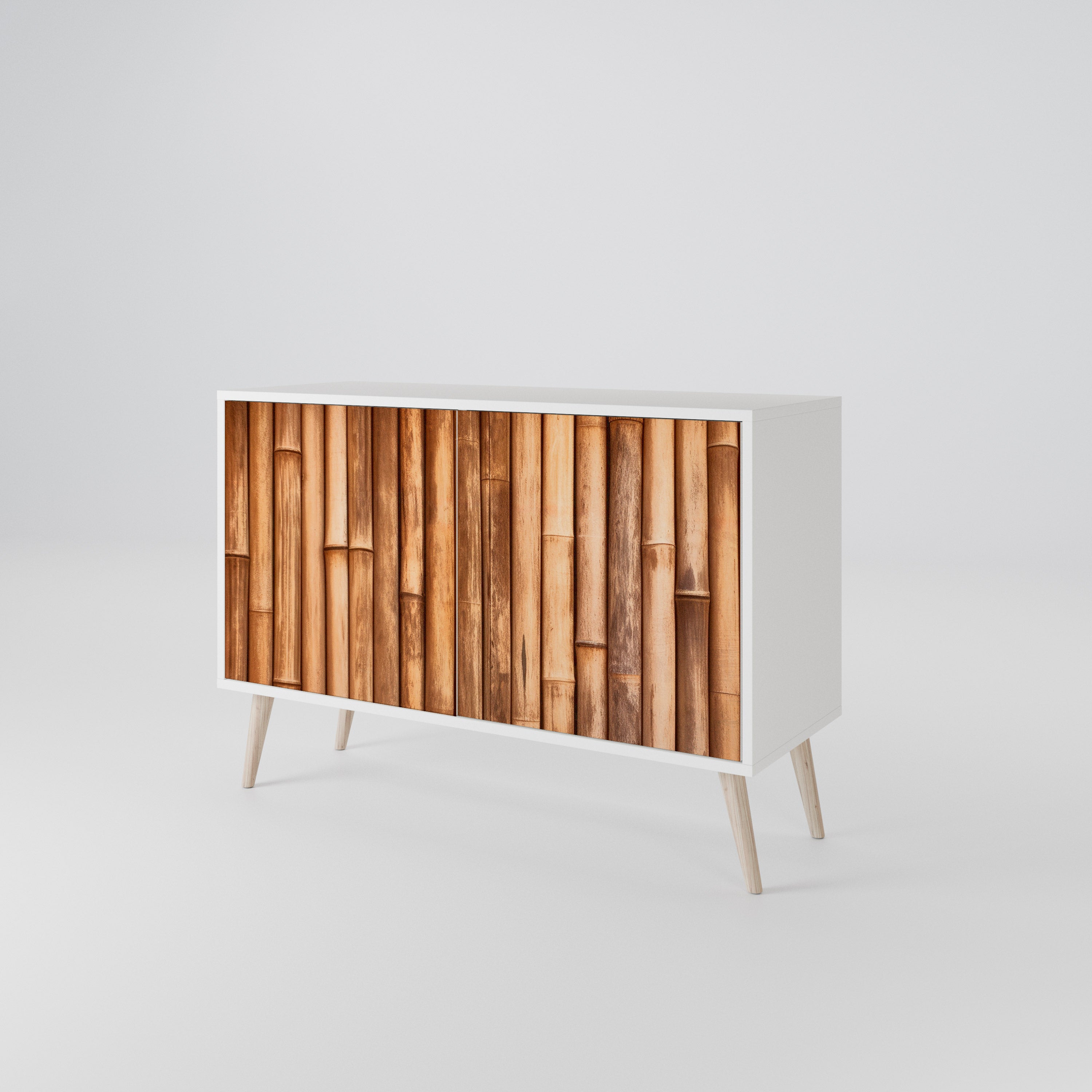 NATURAL WOOD Aparador de 2 Portas