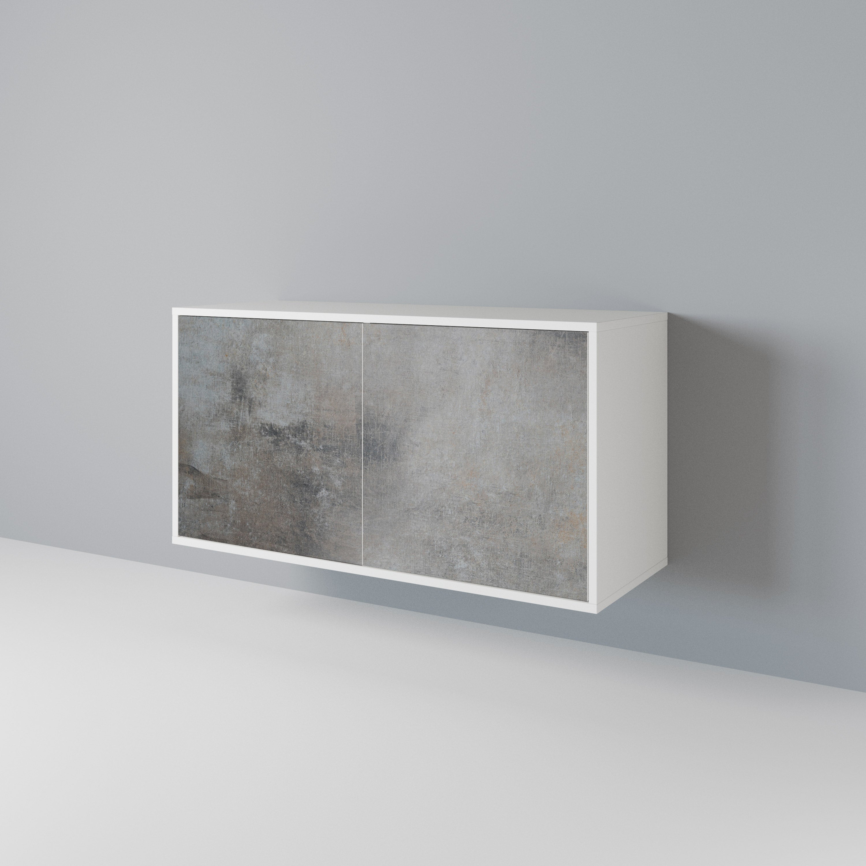 CONCRETE WALL Aparador de 2 Portas