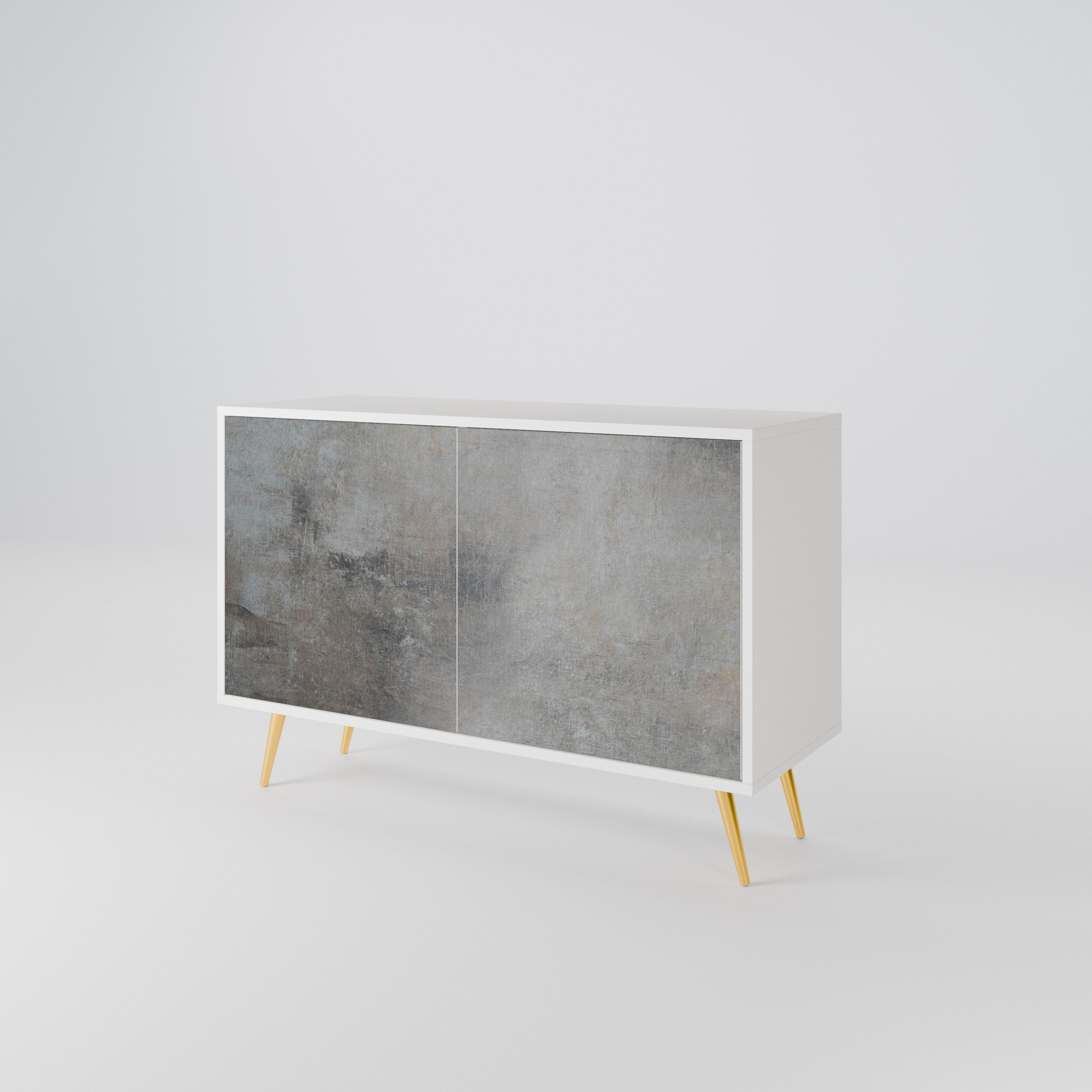 CONCRETE WALL Aparador de 2 Portas